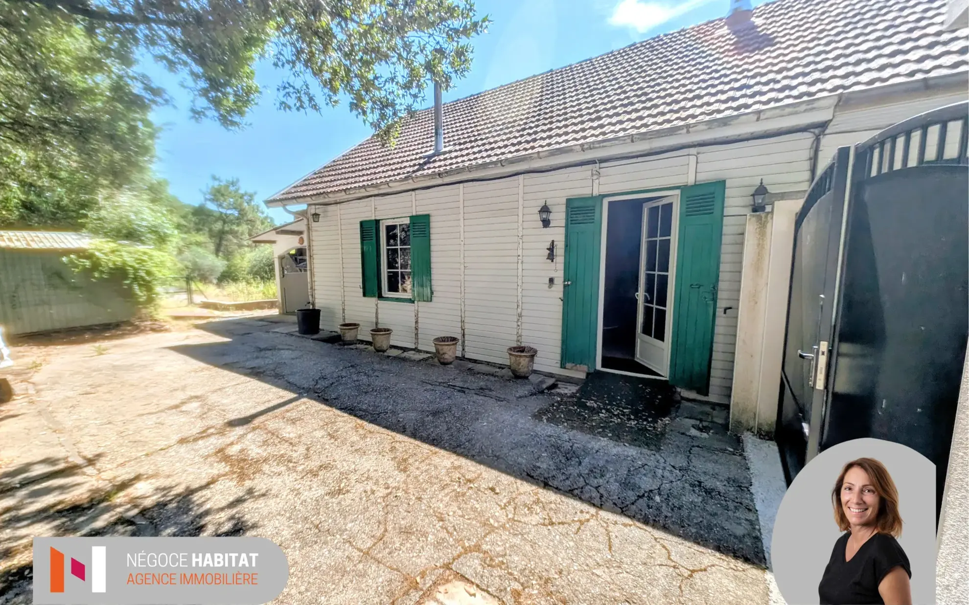 Maison chalet rénovée avec jardin et jacuzzi près d'Anduze