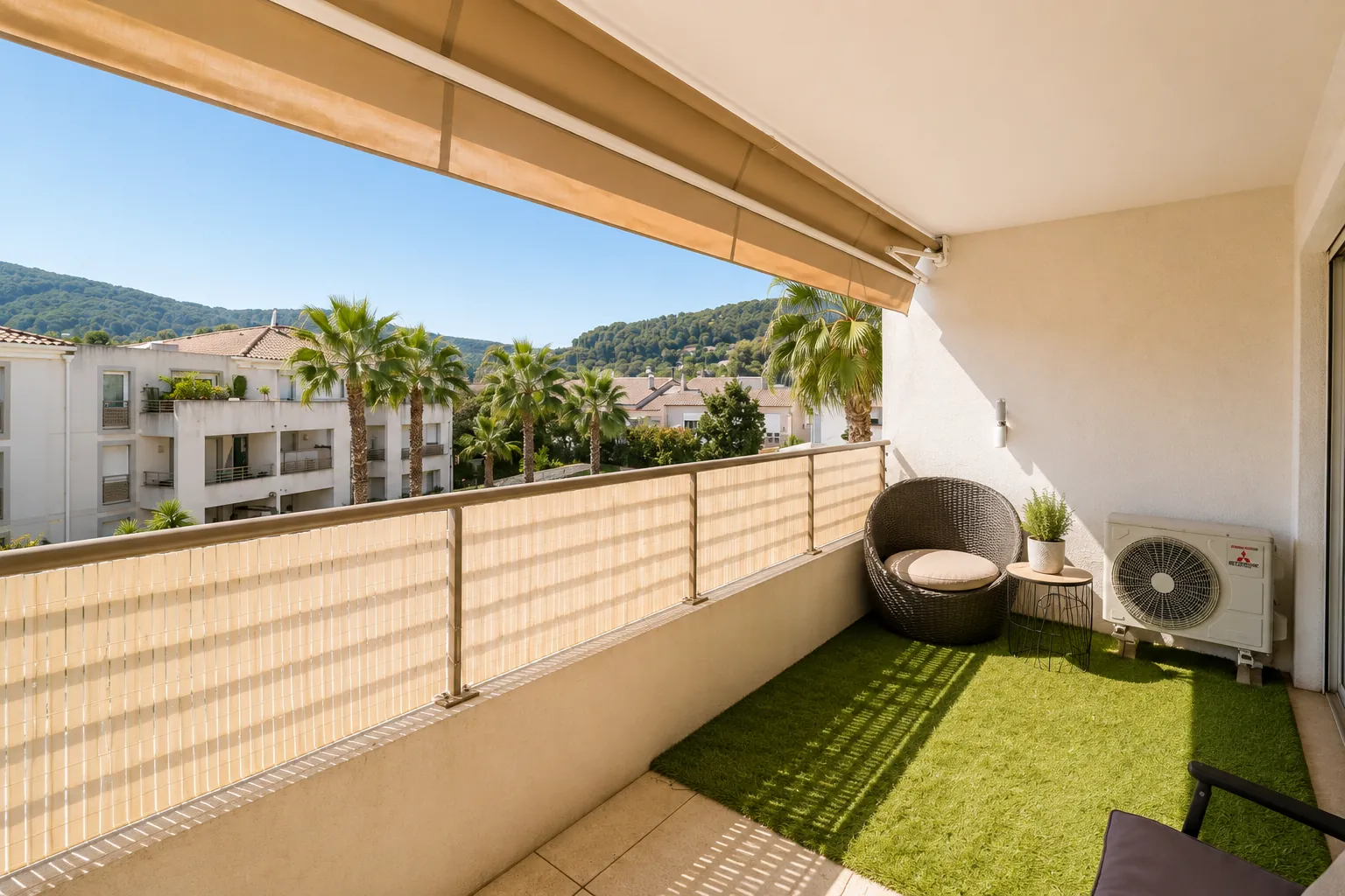 Appartement T3 à Solliès-Pont avec terrasse, parking privé et résidence sécurisée