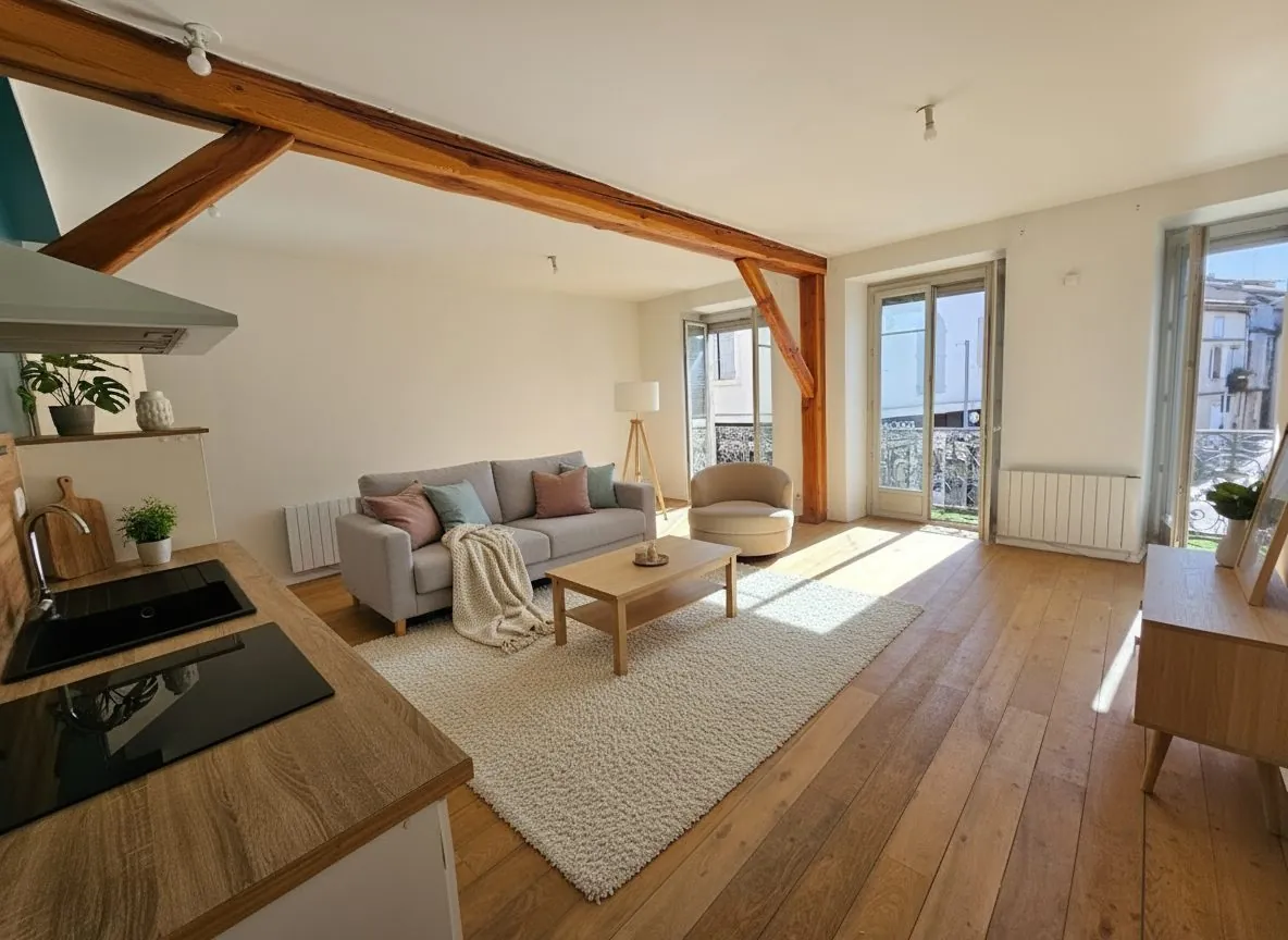 Charmant appartement T2 de 47 m² au cœur de Graulhet à vendre