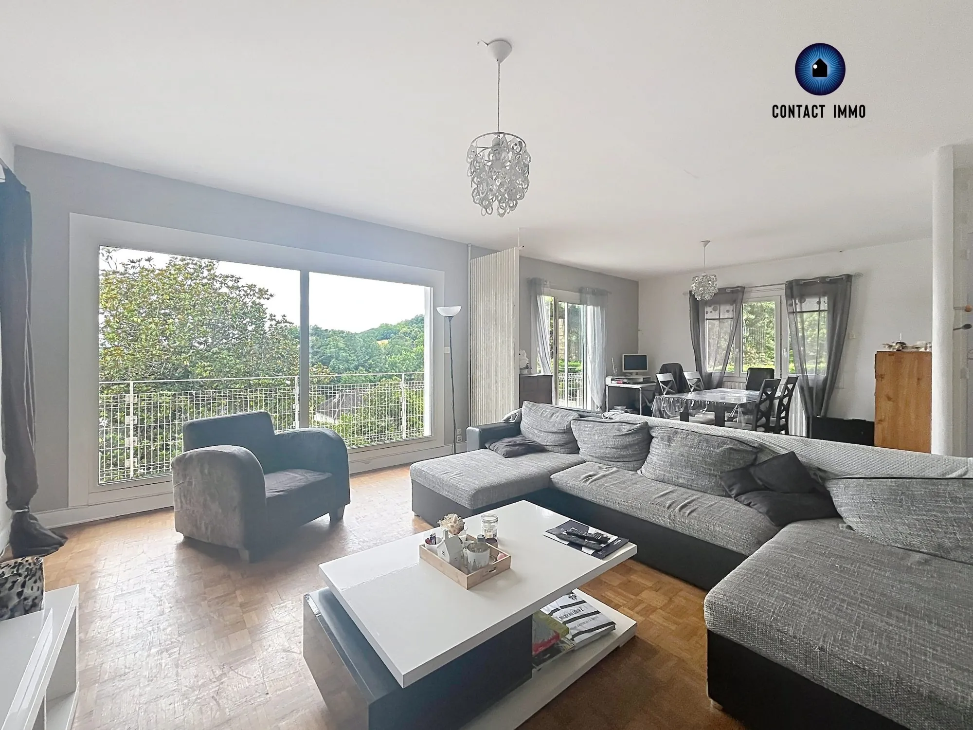 Maison lumineuse avec vue exceptionnelle sur Brive - Vente 3 chambres, garage, terrasse