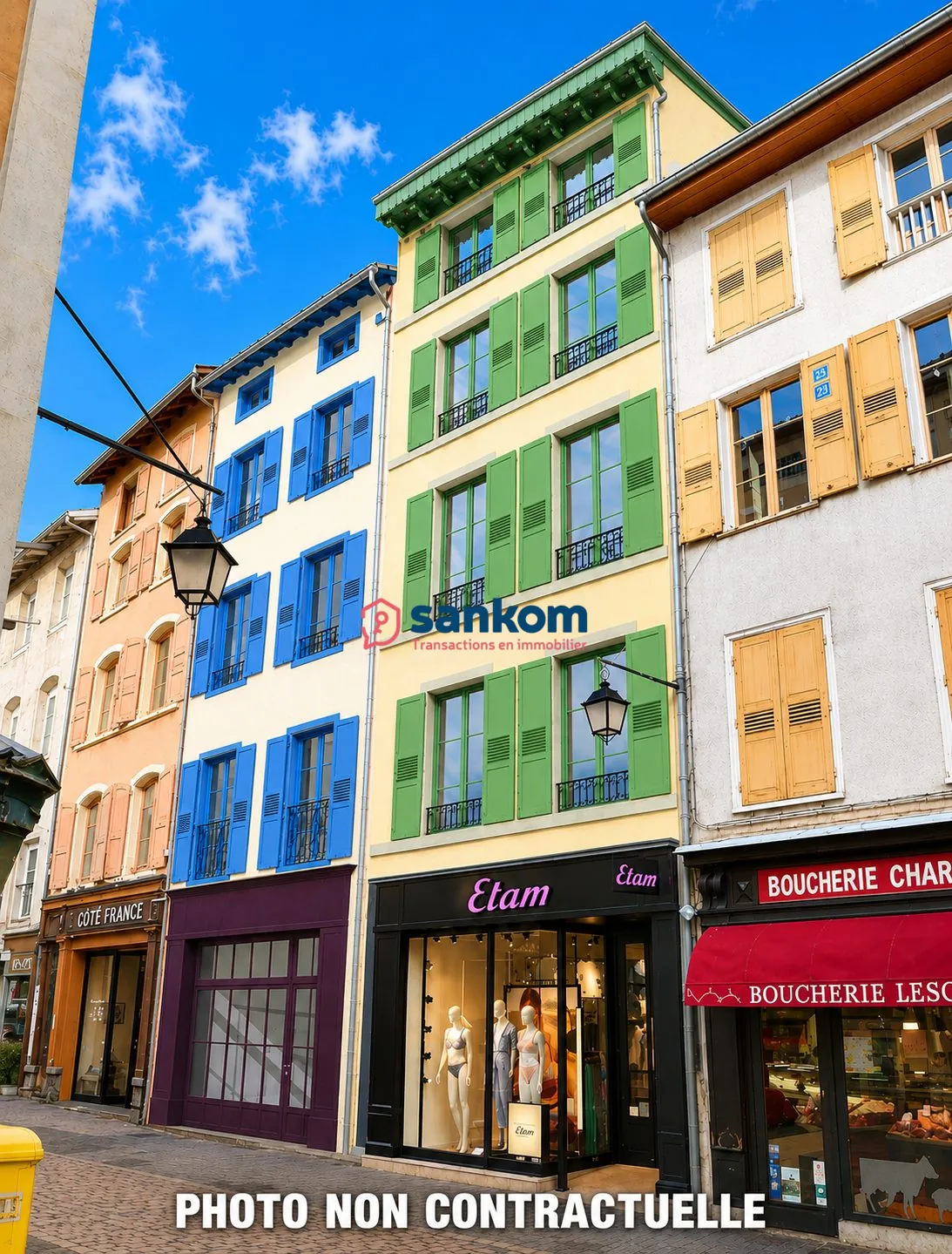 Plateau à aménager de 77 m² avec terrasse dans le centre historique du Puy-en-Velay