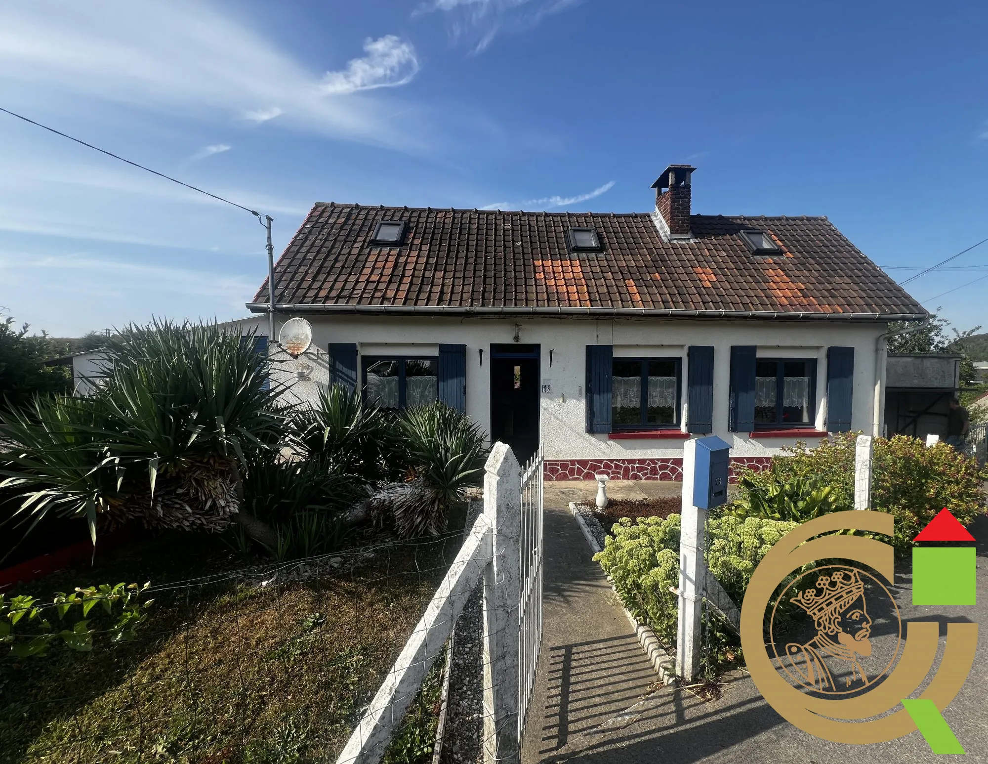 Maison à rénover de 97 m² à Clenleu avec grand terrain, proximité Montreuil