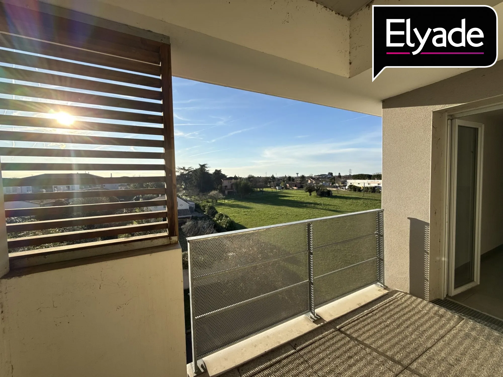 A vendre appartement T2 bis de 58,4 m² à Launaguet avec balcon et stationnement