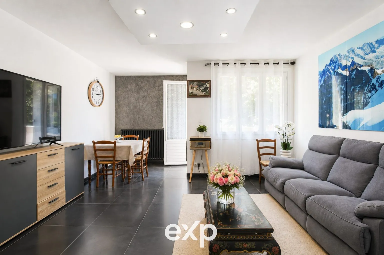 Appartement T3 rénové avec balcon, cave et parking à Barberaz