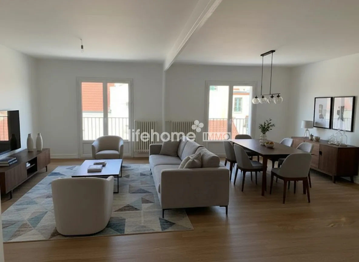 Vente Appartement T3 rénové avec balcon, garage et cave à Vichy