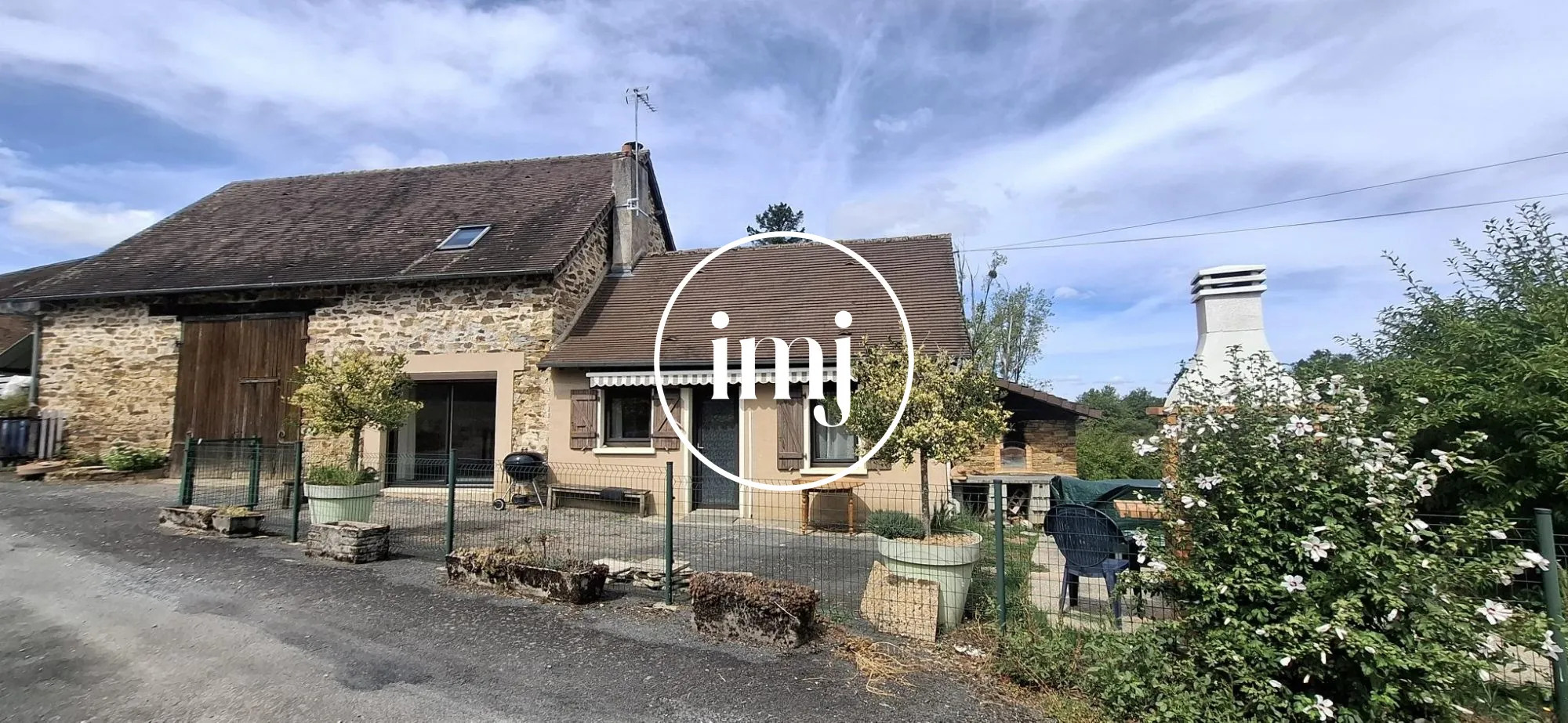 Maison avec grange rénovée à Coussac-Bonneval - Jardin et atelier
