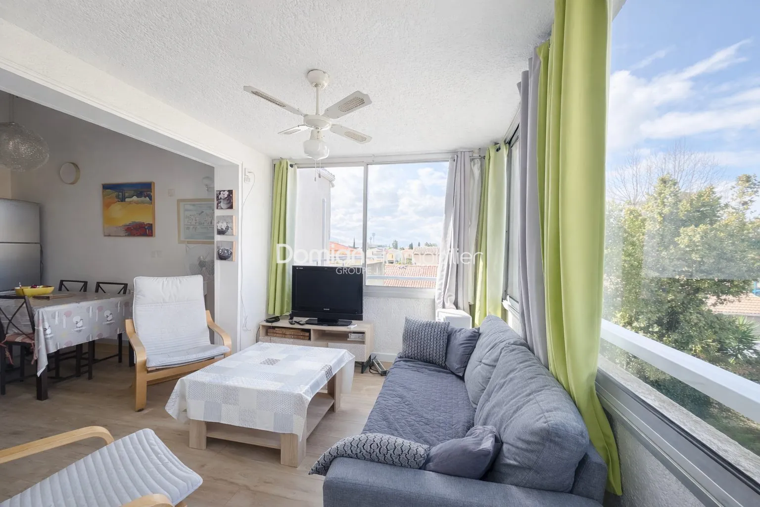 Appartement F2 avec mezzanine et piscine à Argelès-sur-Mer