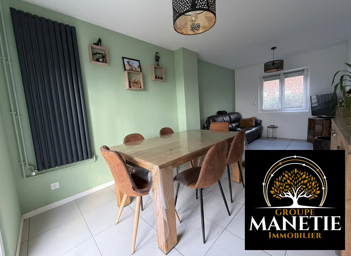 Maison familiale rénovée avec jardin sud à Corbehem - 74 m²