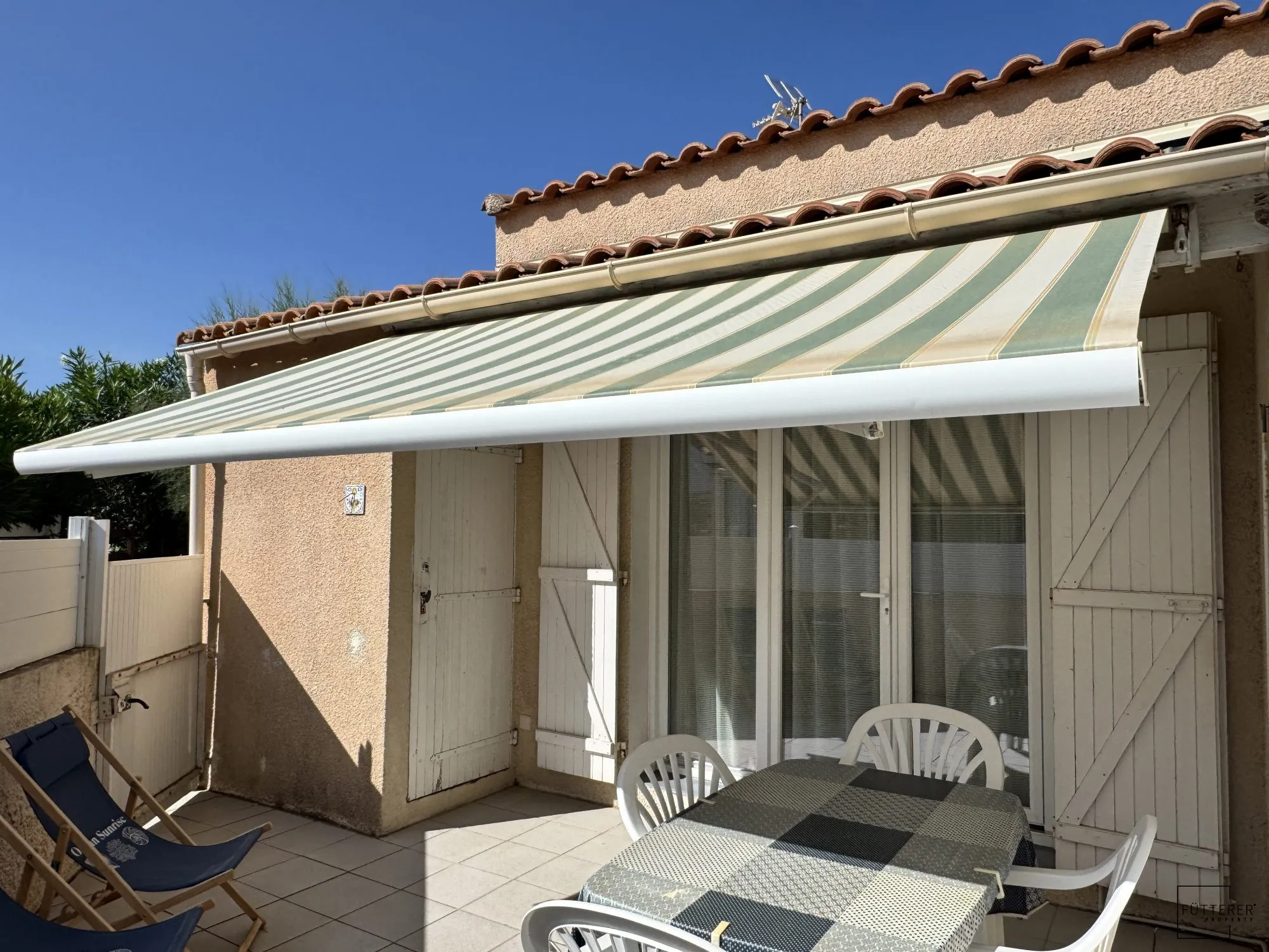 Pavillon 2 pièces avec mezzanine à Gruissan aux Ayguades près de la lagune