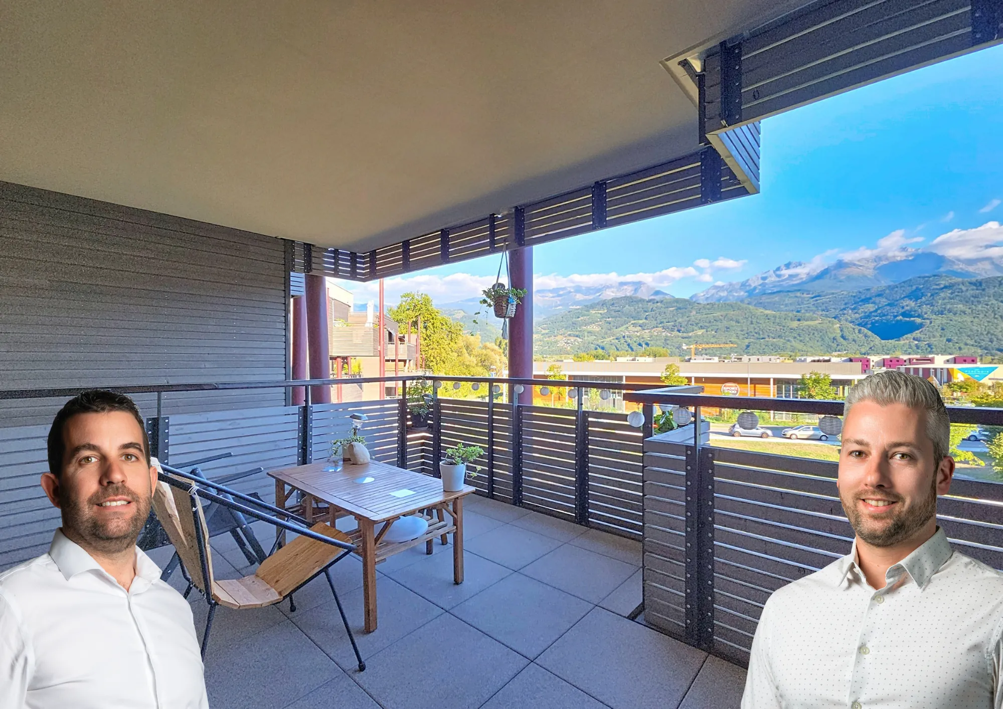 Appartement T3 à Crolles avec terrasse, vue Belledonne - Résidence de 2021