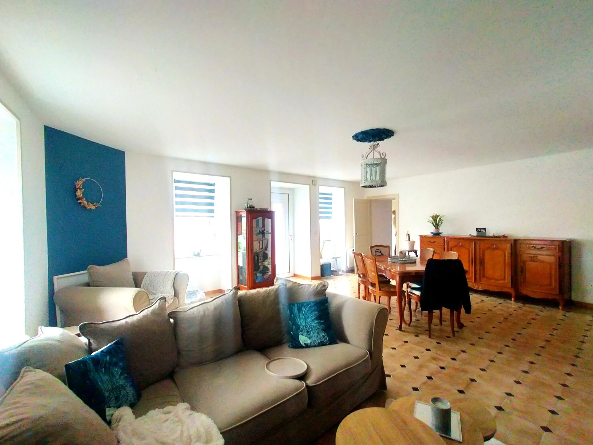 Maison à vendre Chémeré le Roi séjour Maison de ville de 118 m² à Chémeré-le-Roi, 3 chambres avec terrasse