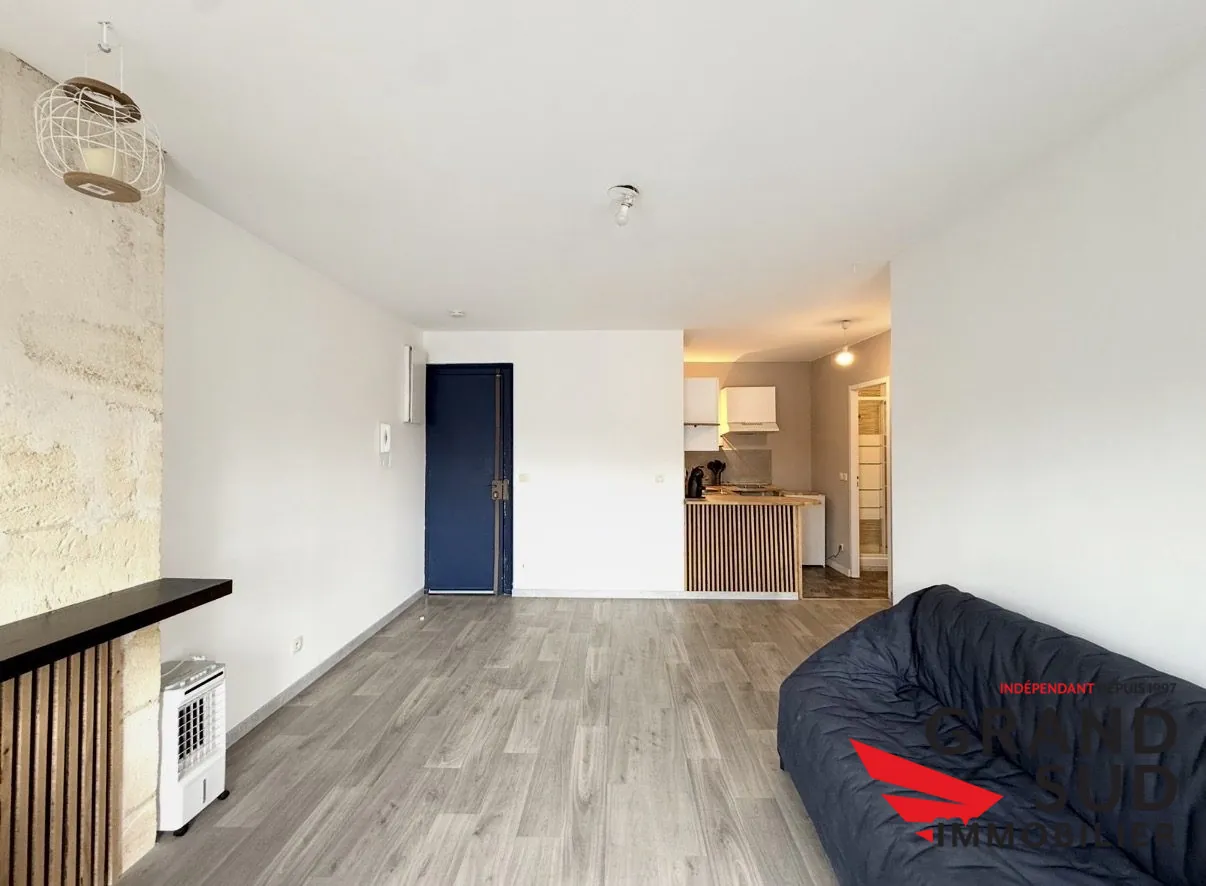 Appartement T2 rénové à vendre à Bordeaux Saint-Nicolas