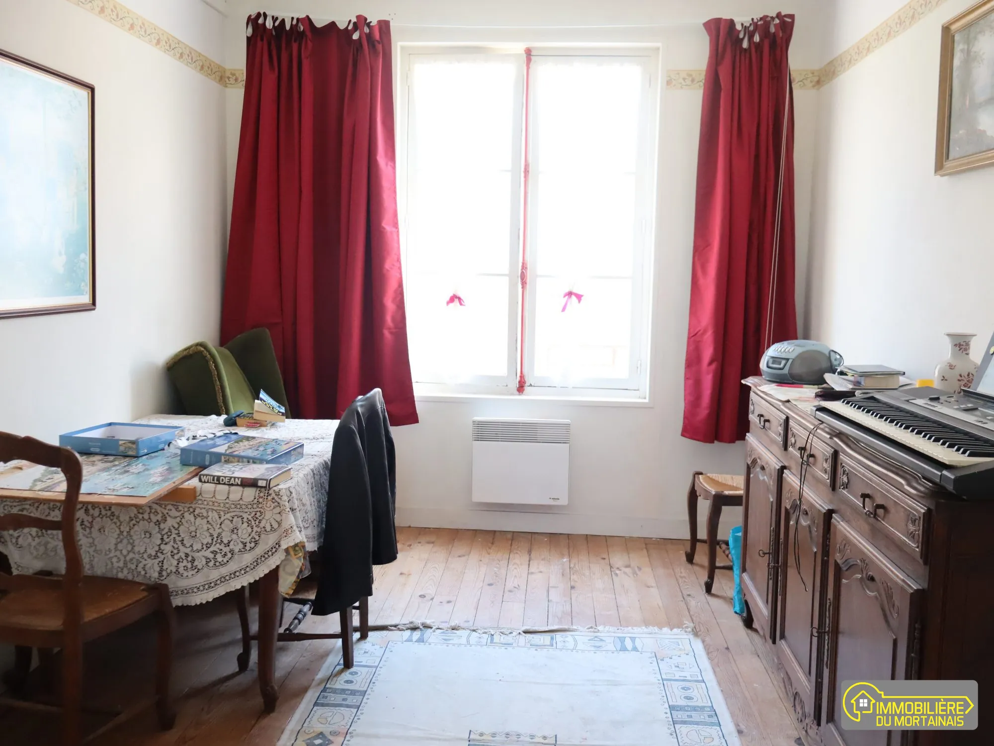 Appartement à vendre au centre de Mortain-Bocage - 1 chambre et cave
