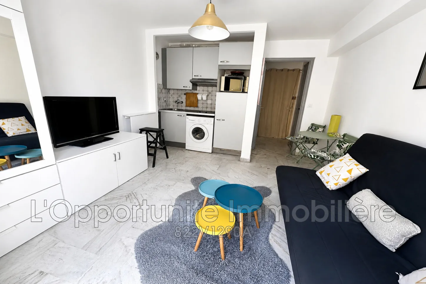 Studio lumineux en vente au Cannet – Emplacement privilégié