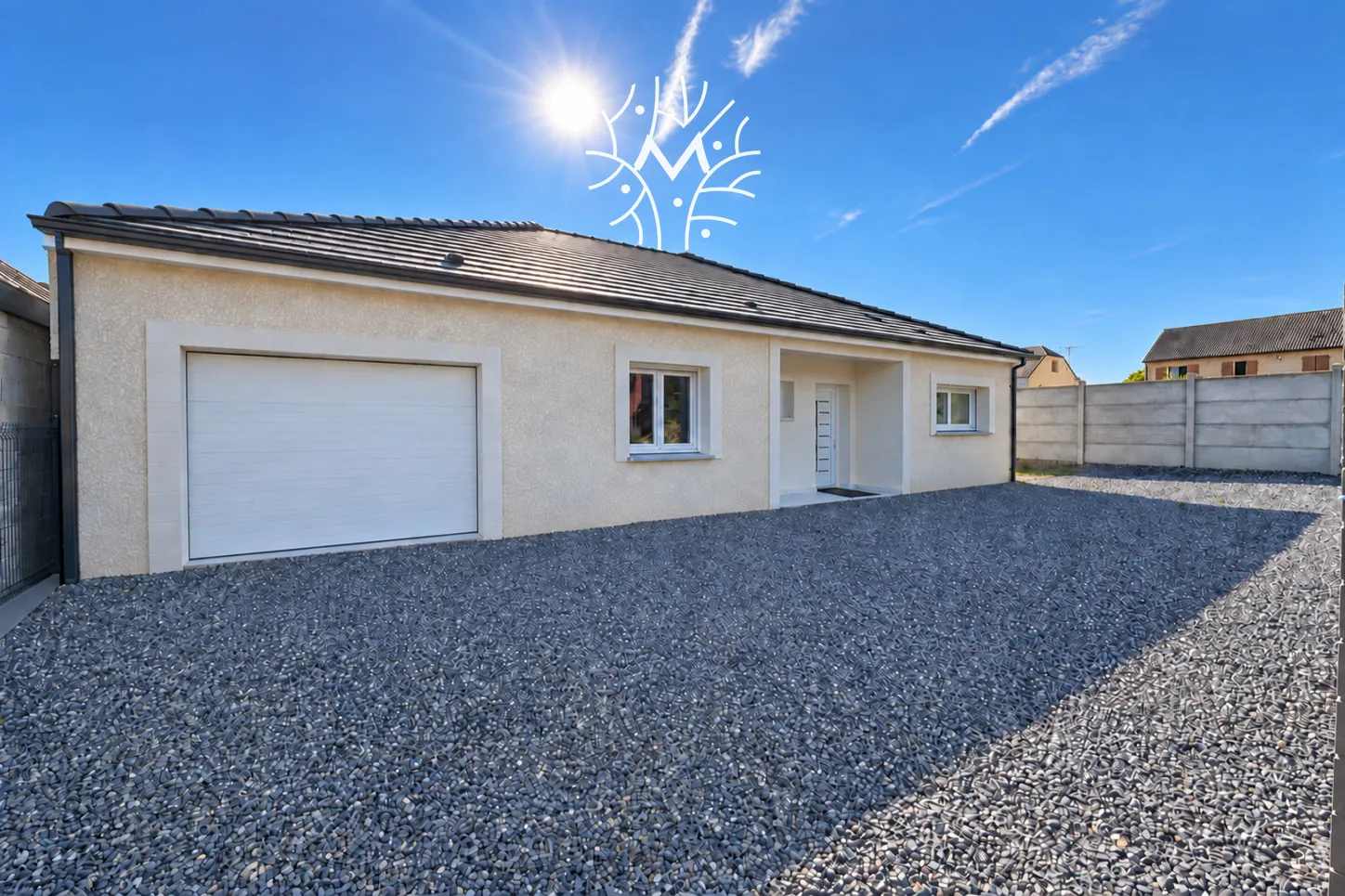 Maison neuve 3 chambres à Amagne, calme et bien située