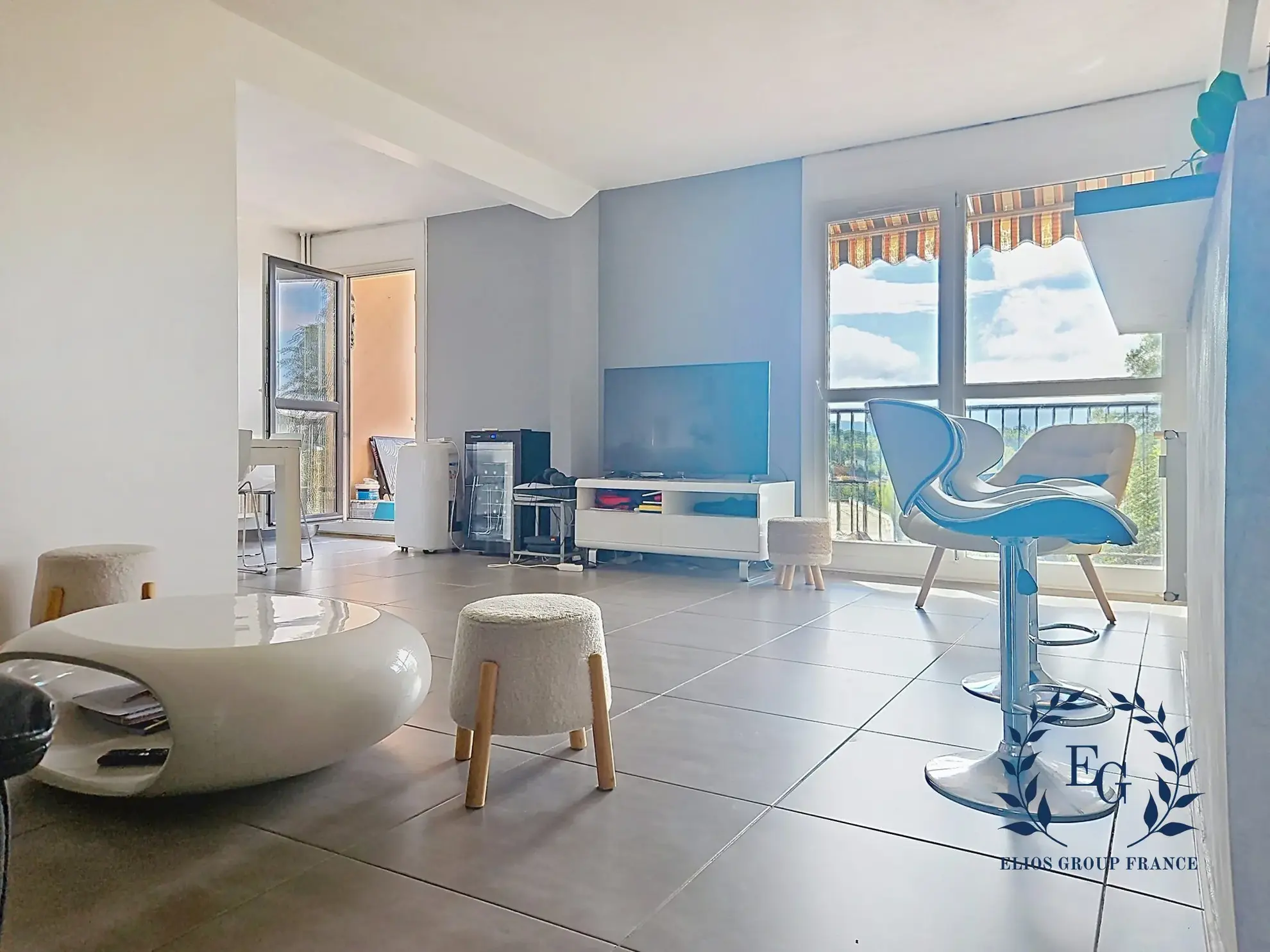 Appartement lumineux T4/T5 avec grand balcon dans Les Olives, Marseille