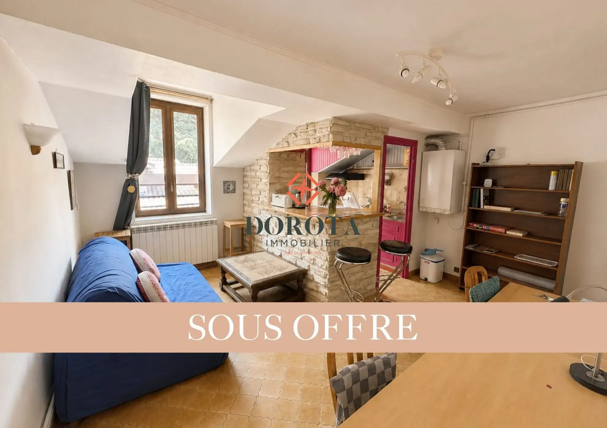 Appartement duplex rénové avec charme dans le quartier Saint-Laurent à Grenoble