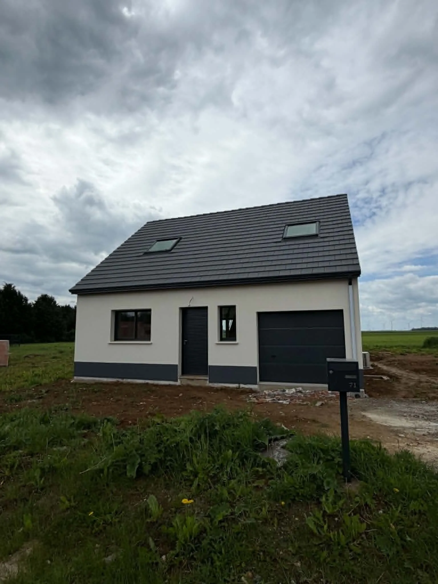 Maison neuve sur mesure à Saint-Vaast-en-Chaussée – Confort et économie d’énergie