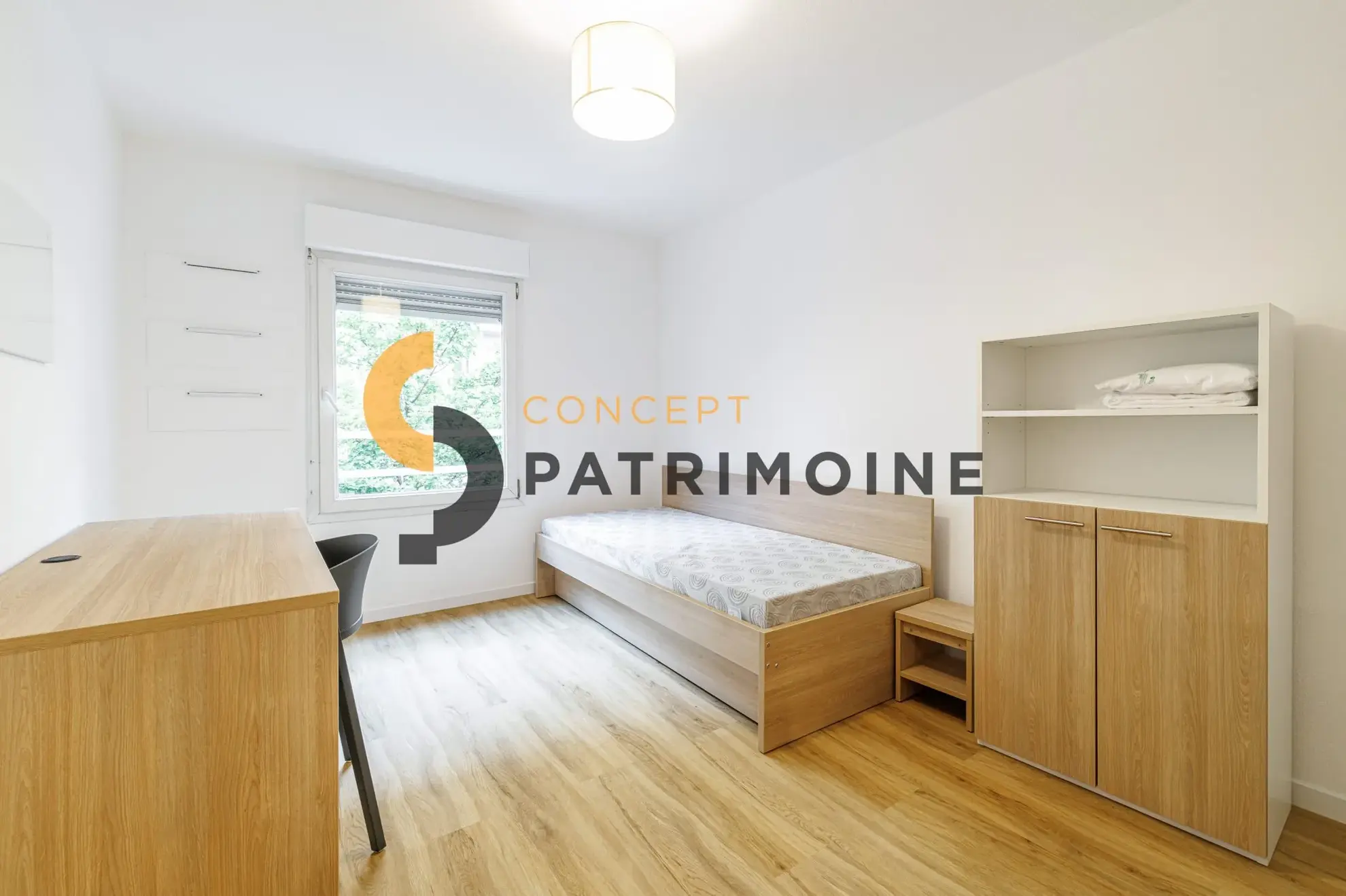Studio en résidence étudiante à Nice - Pièce confortable avec services complémentaires