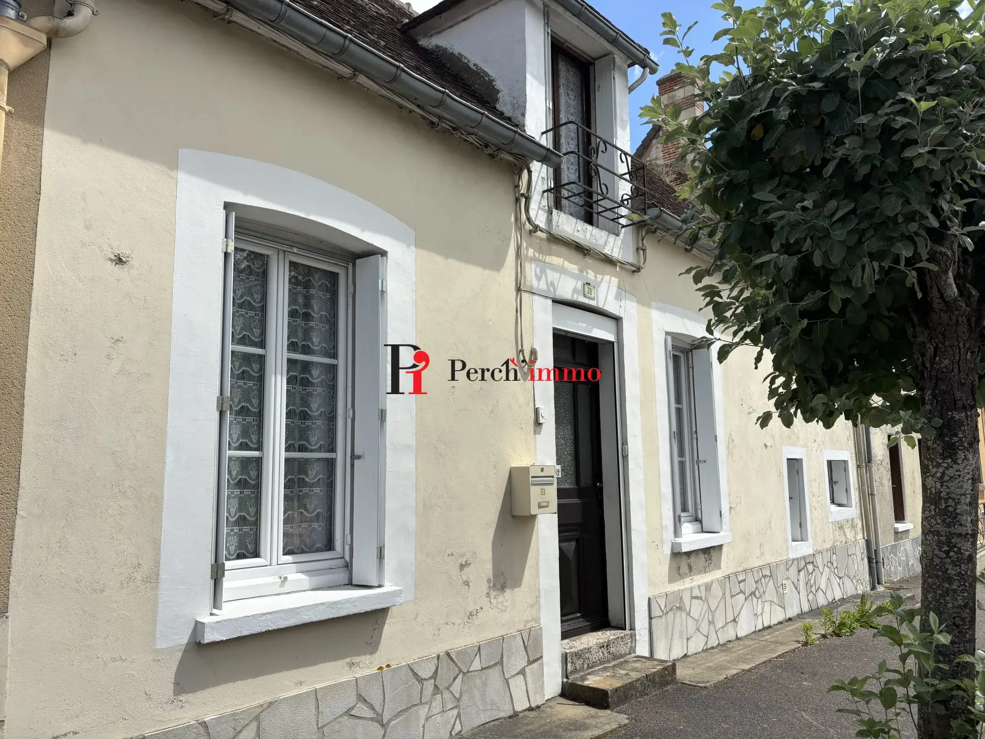 Maison de village à vendre entre Mortagne-au-Perche et Bellême avec 2 chambres