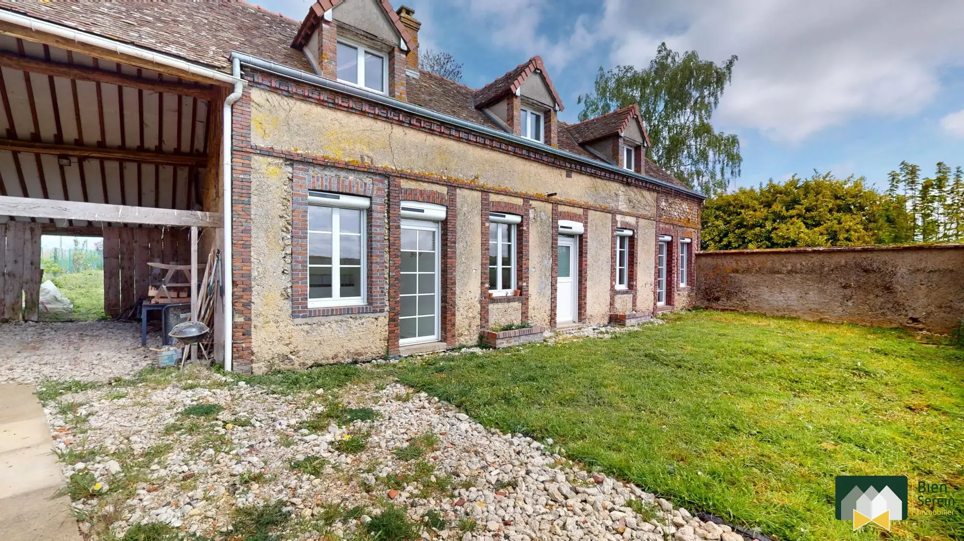Longère rénovée avec jardin à Fruncé, proche Courville-sur-Eure - Maison familiale 165 m²