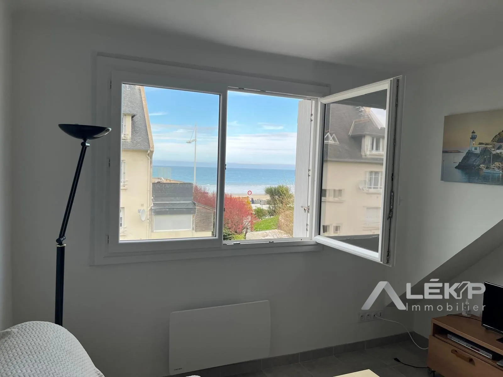 Charmant appartement vue mer à Plérin-sur-Mer, 39 m², idéal pour investissement ou résidence