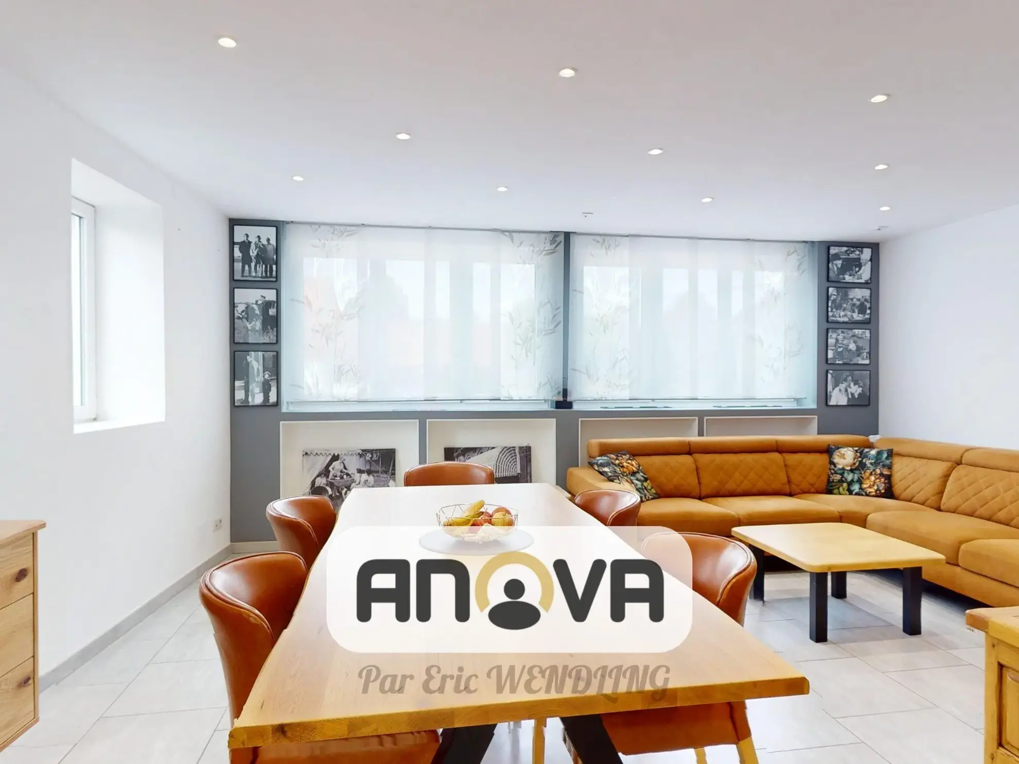 Séjour Maison 3 pièces de 84 m² à Duntzenheim proche Hochfelden, contemporaine et prête à vivre