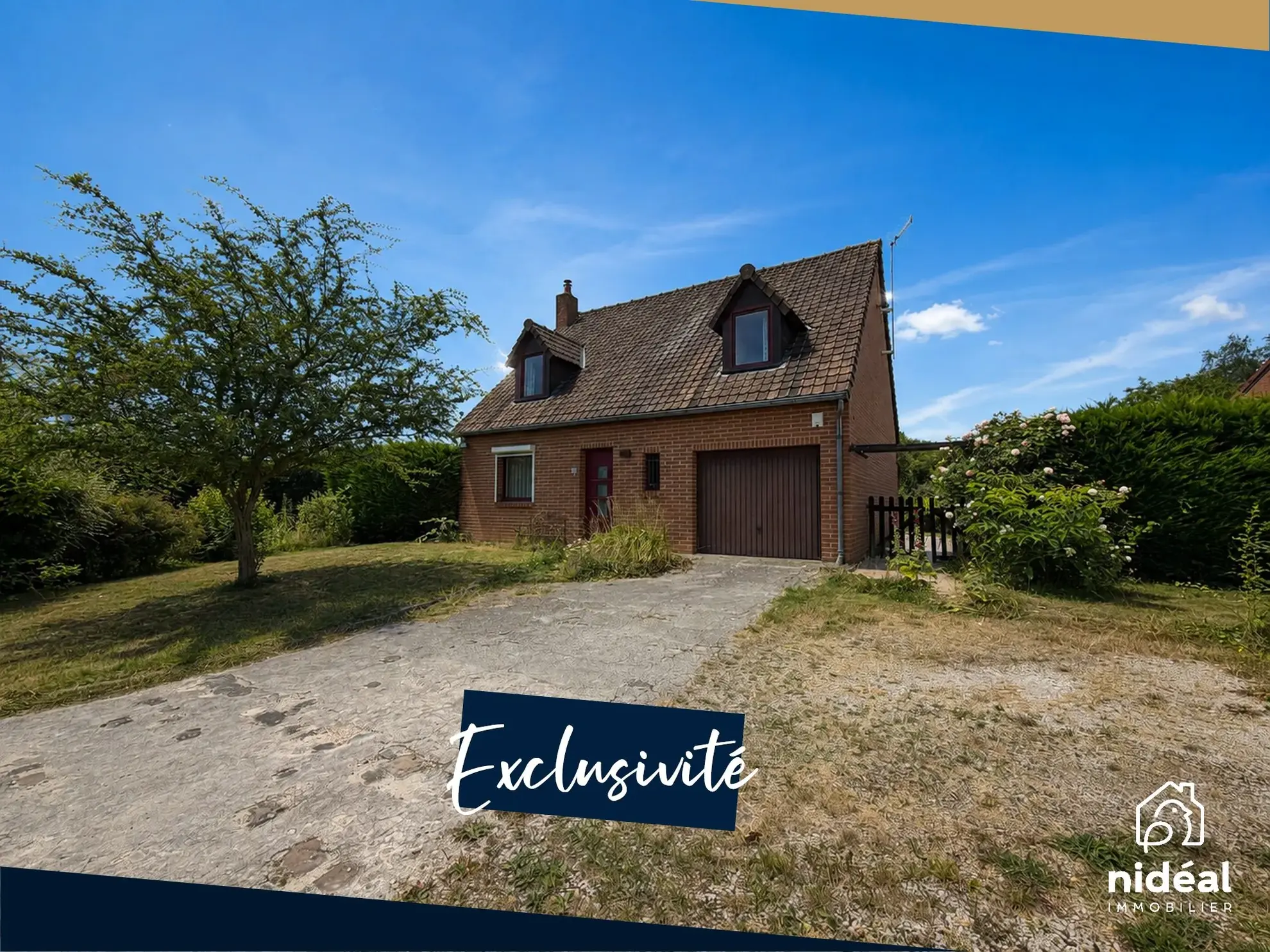 Maison individuelle de 93 m² avec grand terrain à Leval