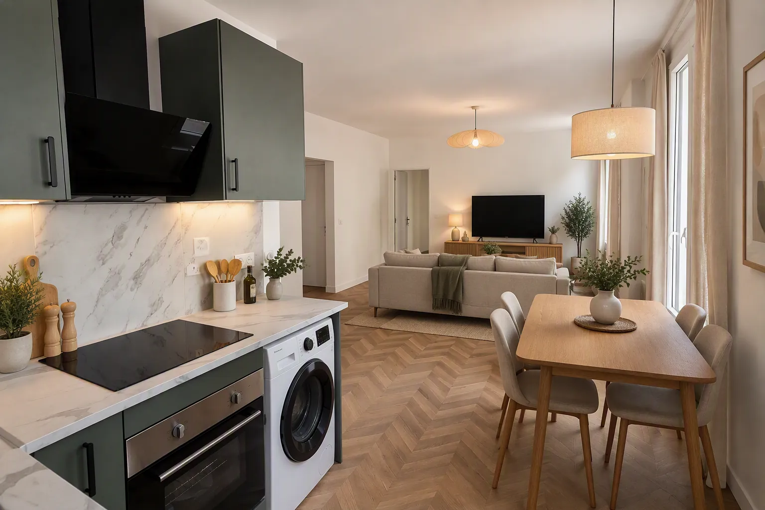 Appartement T2 de 40,81 m² à Joinville-le-Pont dans le quartier d'Oudinot
