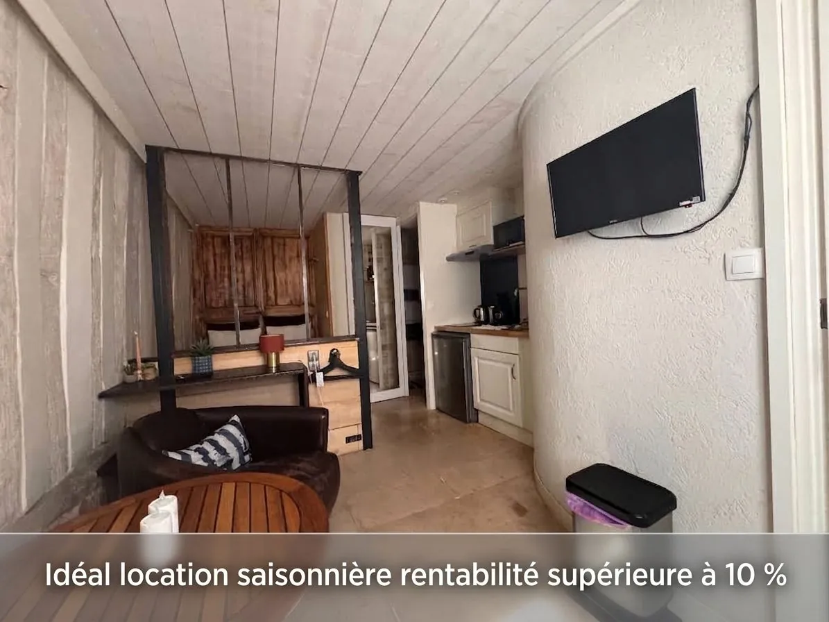 Studio de charme dans le Triangle d'Or à Sainte-Catherine - Investissement rentable