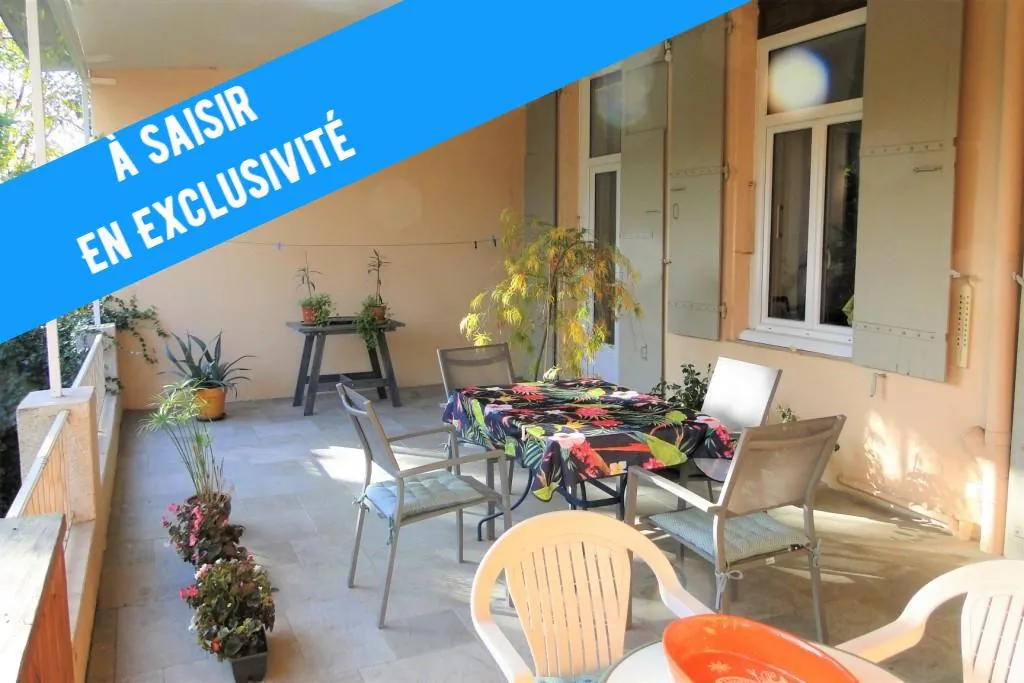 Appartement T4 avec terrasse de 33 m² à vendre à Aubenas, centre-ville