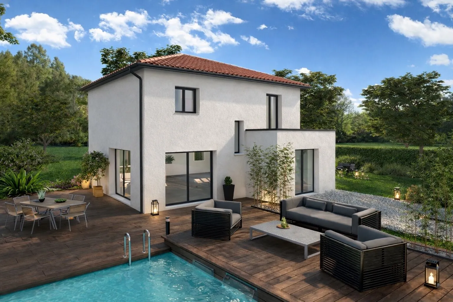 Construction de maison sur mesure à Le Pont-de-Beauvoisin – Terrain et projet personnalisé 