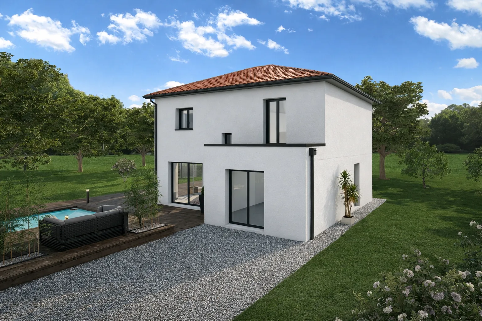 Construction de maison sur mesure à Le Pont-de-Beauvoisin – Terrain et projet personnalisé 