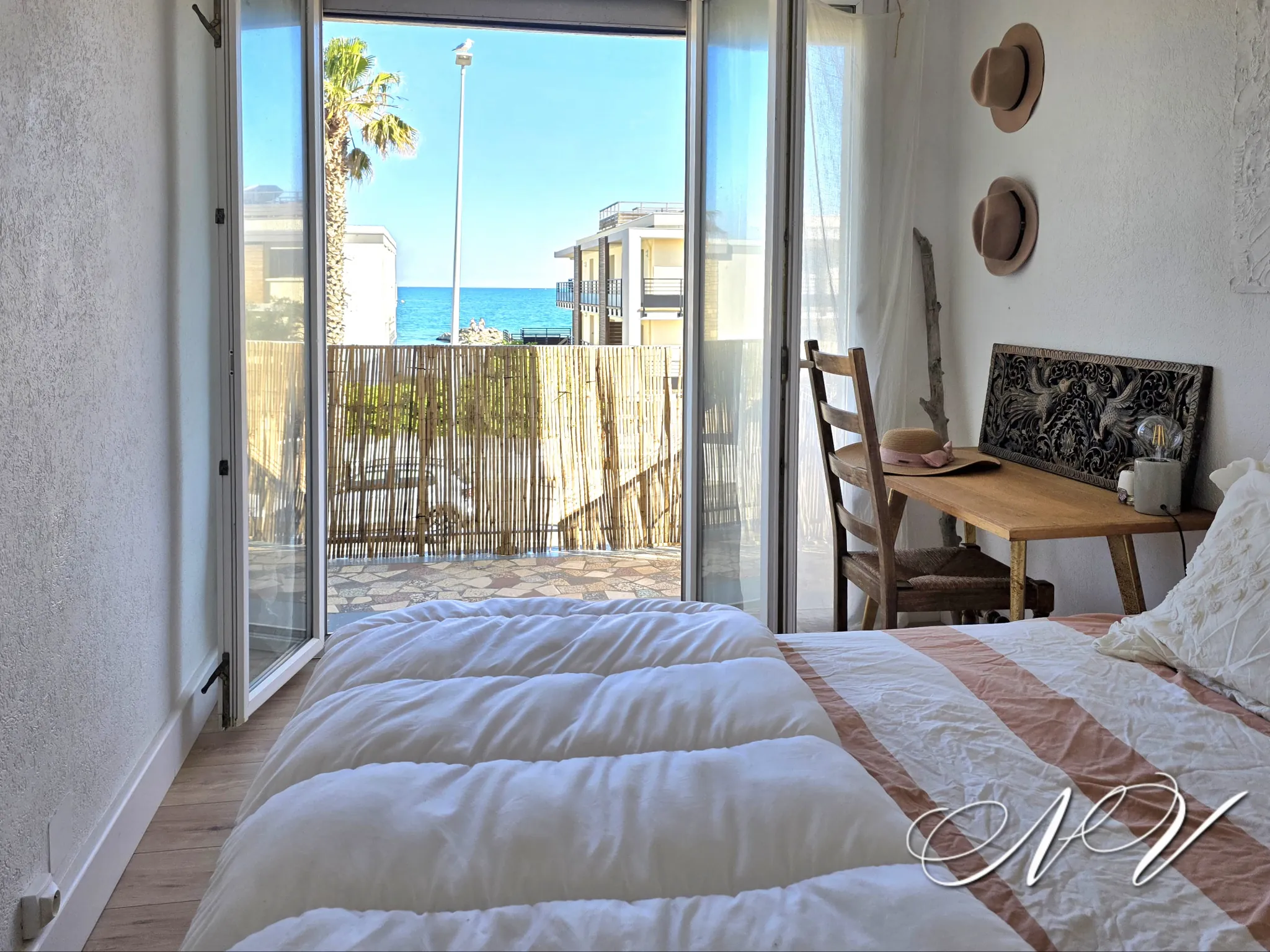 Bel appartement T2 Bis avec terrasse et vue mer à Palavas-les-Flots