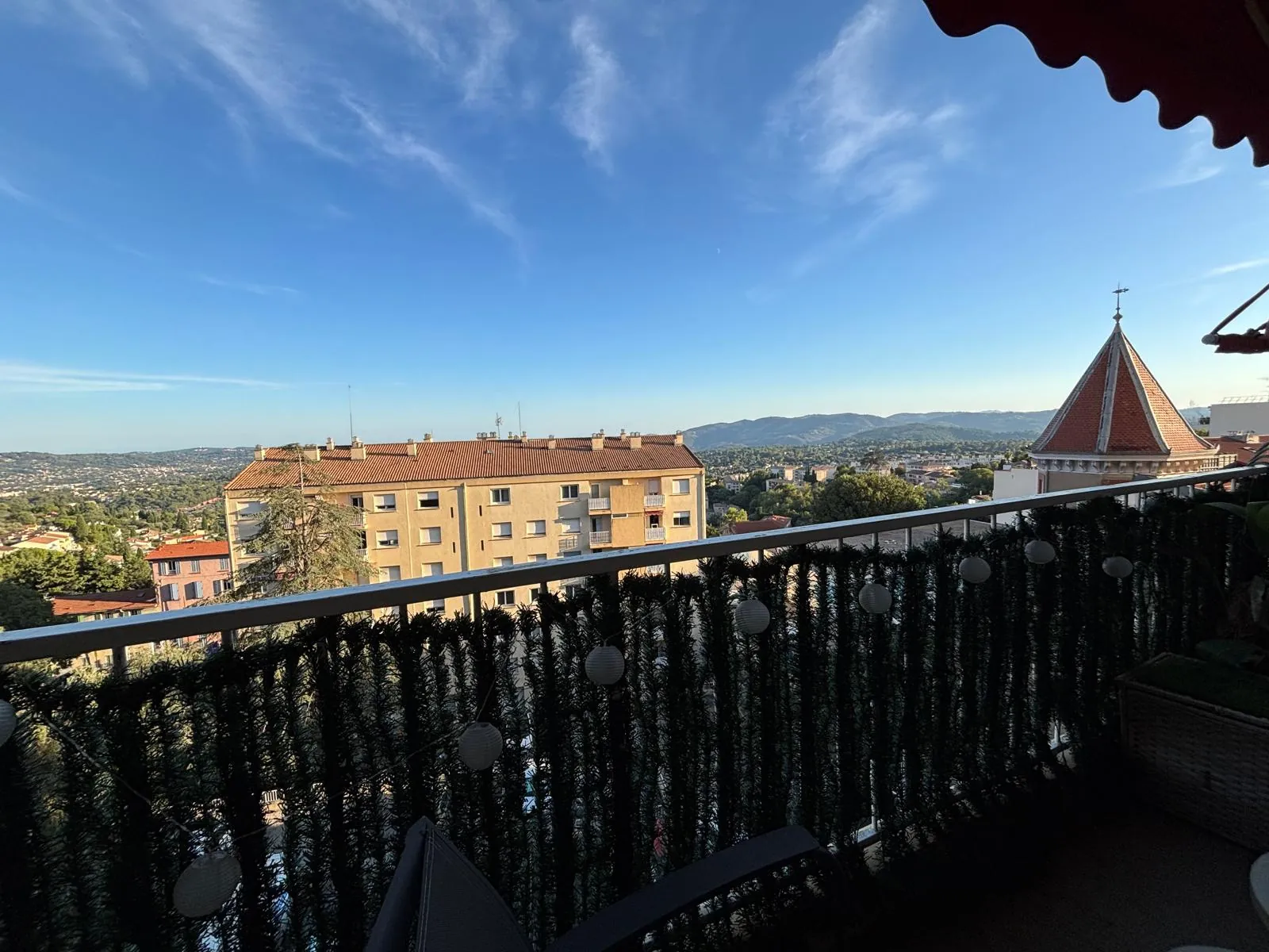 Belle appartement 4 pièces avec vue mer à Grasse - Terrasse et garage