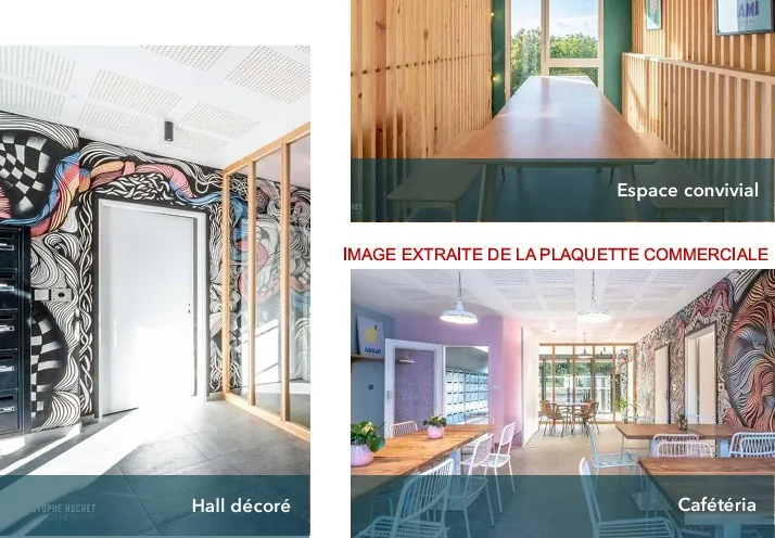 Studio neuf à Niort (79000) avec gestion locative en investissement