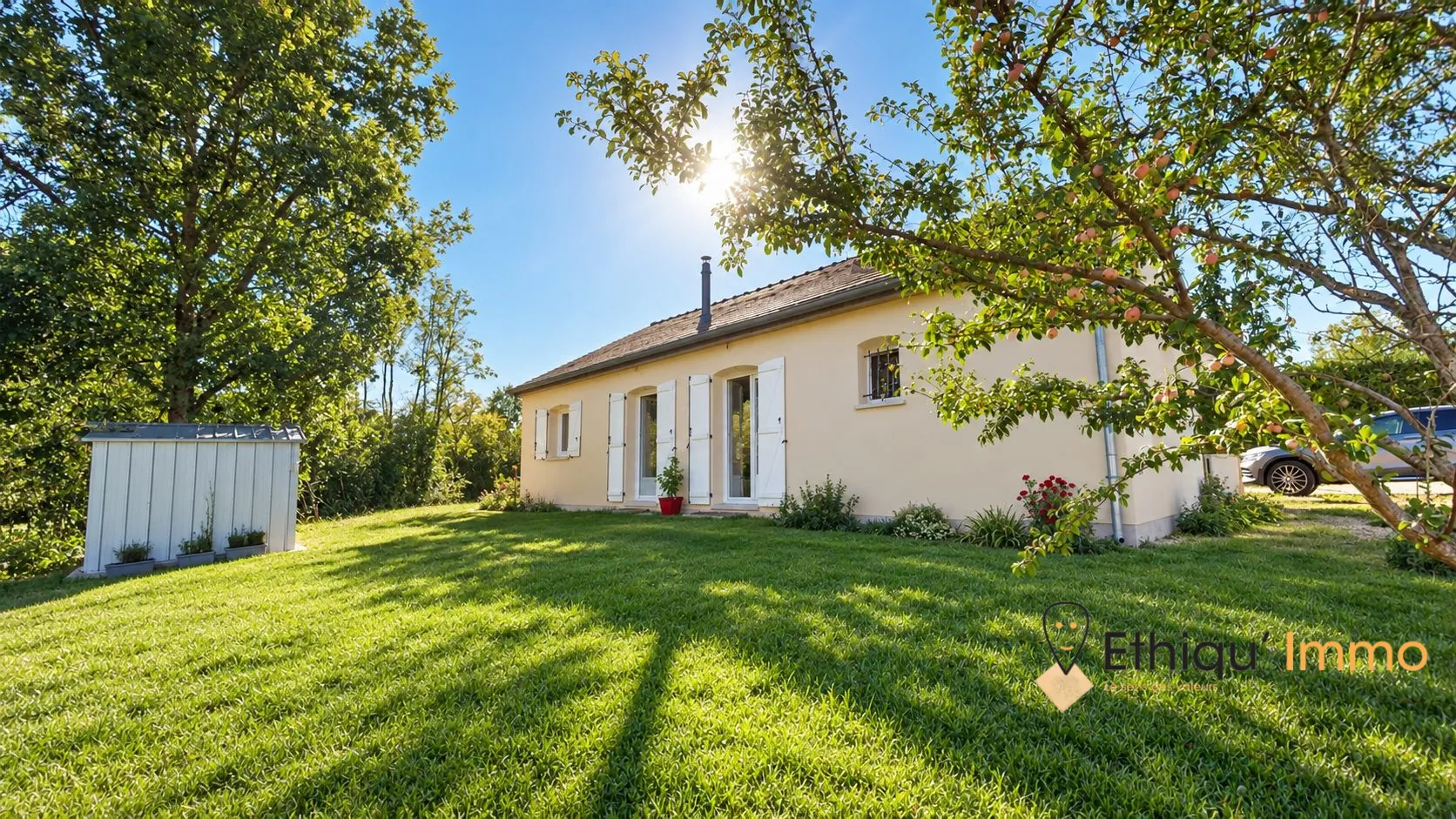 Maison individuelle de plain-pied à Vendeuvre-sur-Barse avec jardin et garage