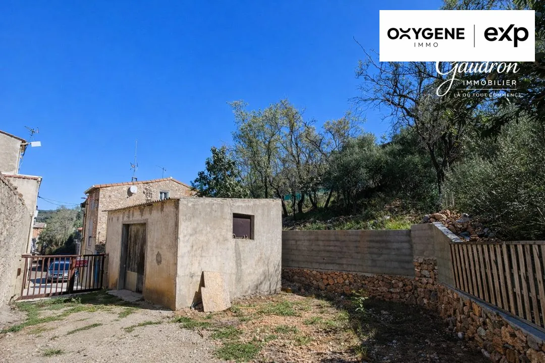 Bâtiment de 40 m² avec permis d'urbanisme sur terrain de 487 m² à Estagel