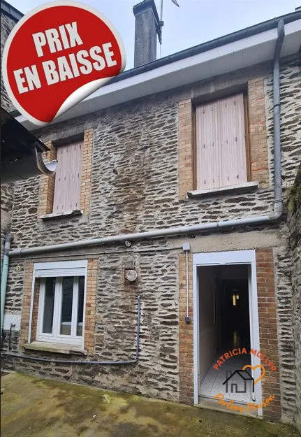 Maison mitoyenne à vendre à Les Hautes Rivières - 127 m² avec jardin