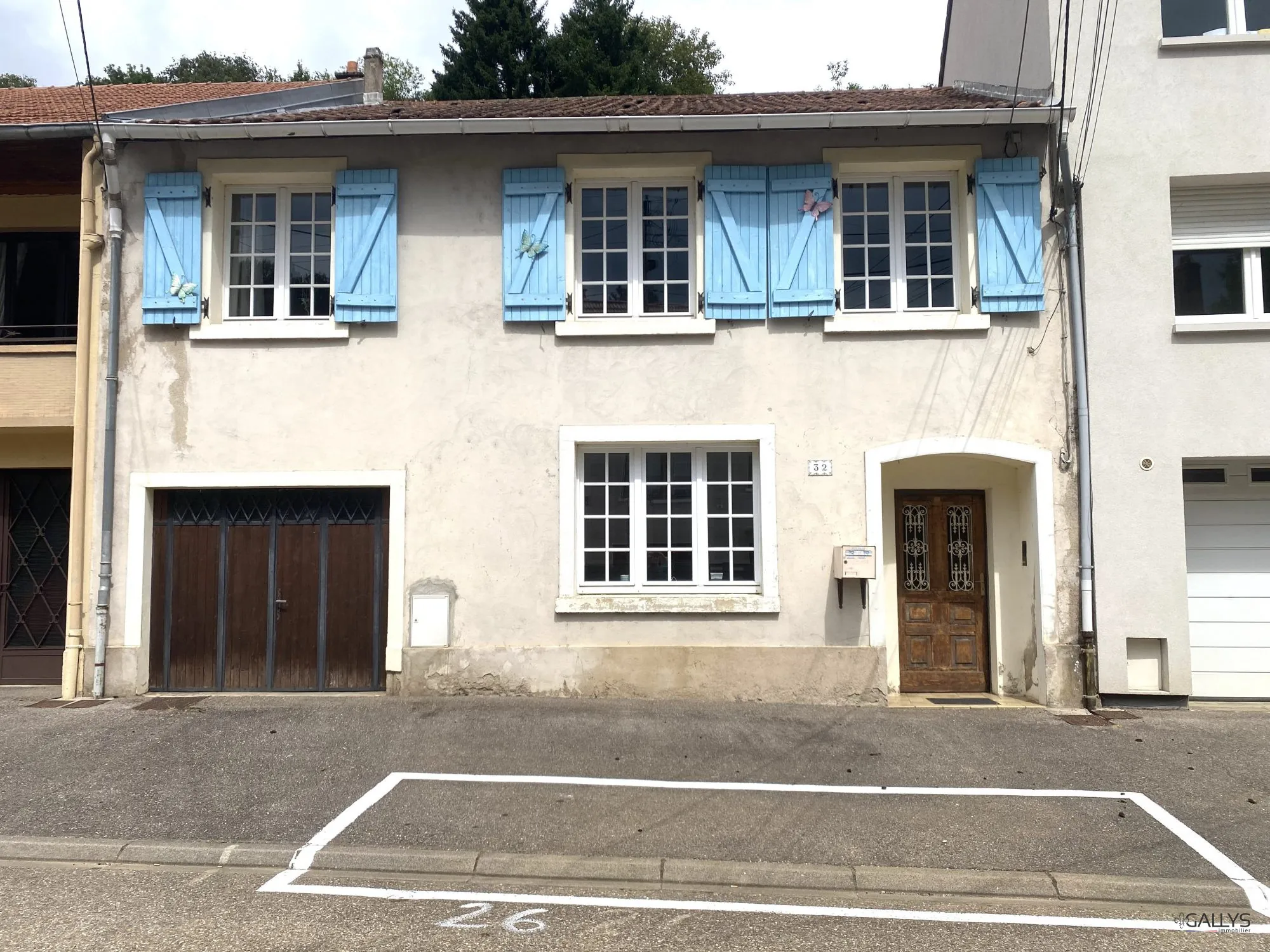 Charmante maison mitoyenne à vendre à Ranguevaux - 3 chambres, terrasse, jardin