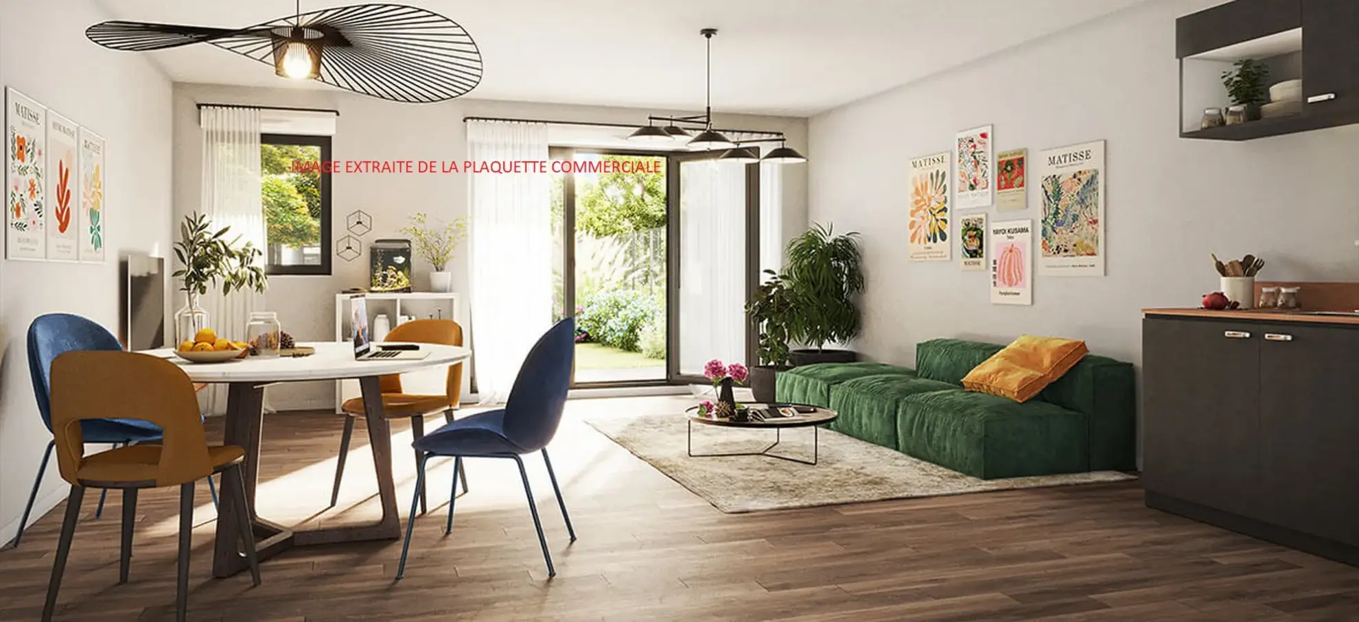 Appartement neuf 3 pièces à Sartrouville avec balcon et parking - Livraison 2027