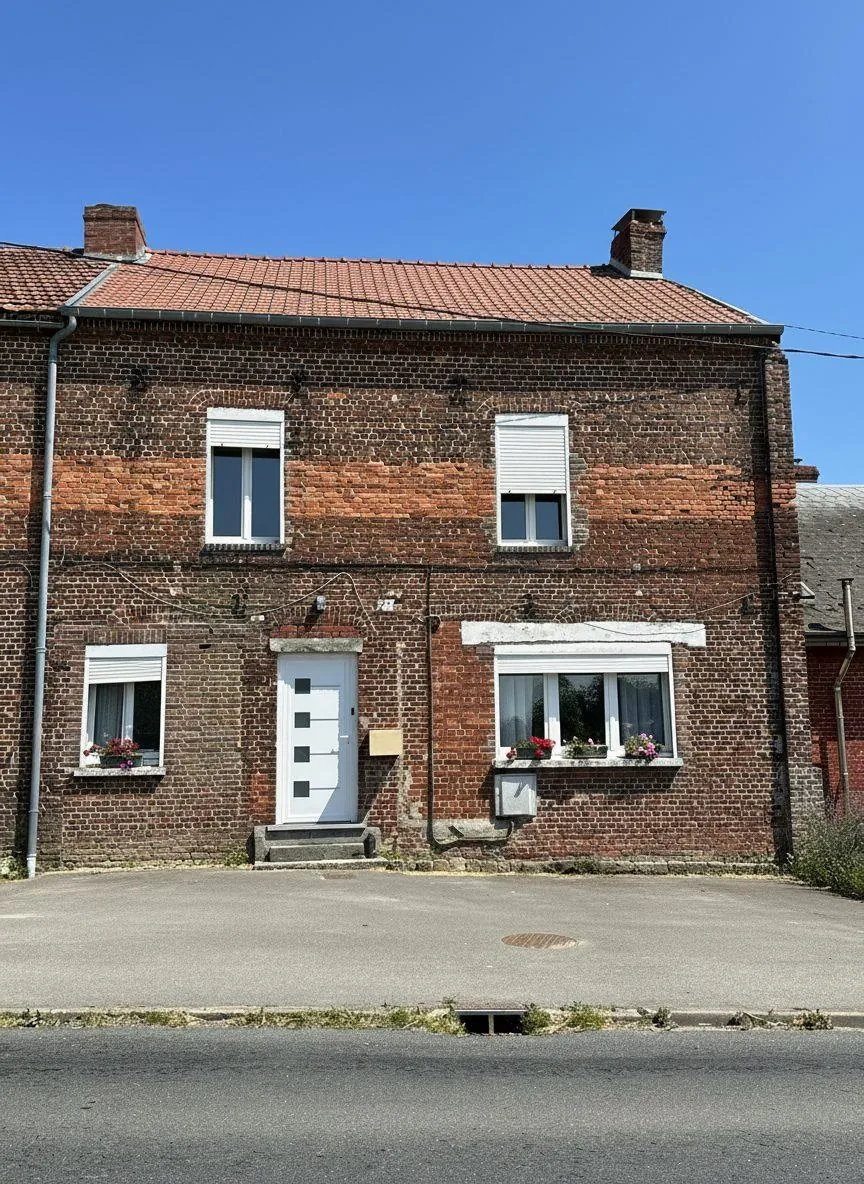Maison familiale de 125 m² avec 4 chambres et jardin à Landrecies