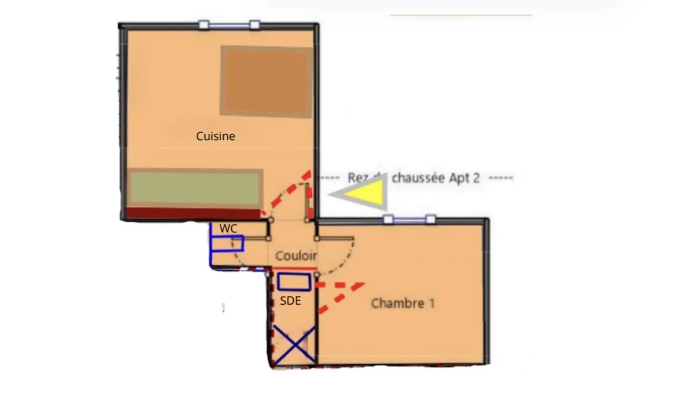 Appartement à vendre à Guer avec terrasse, cave et parking, classe énergie D