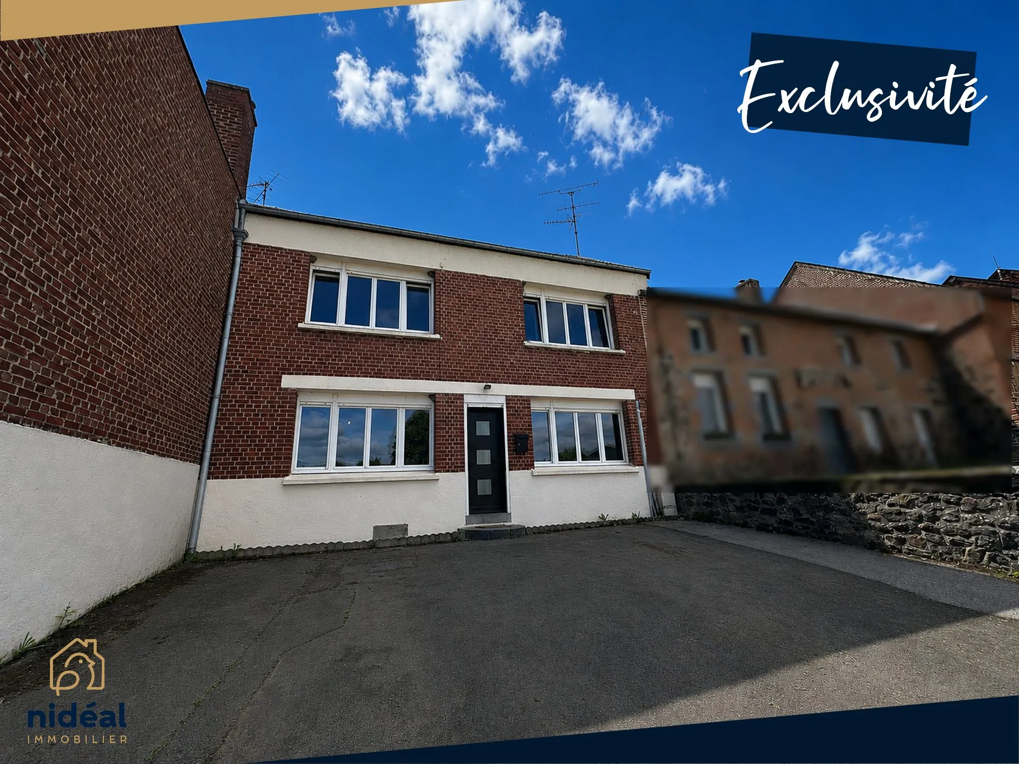 Maison à vendre à Villers-Sire-Nicole avec 2 chambres et cave