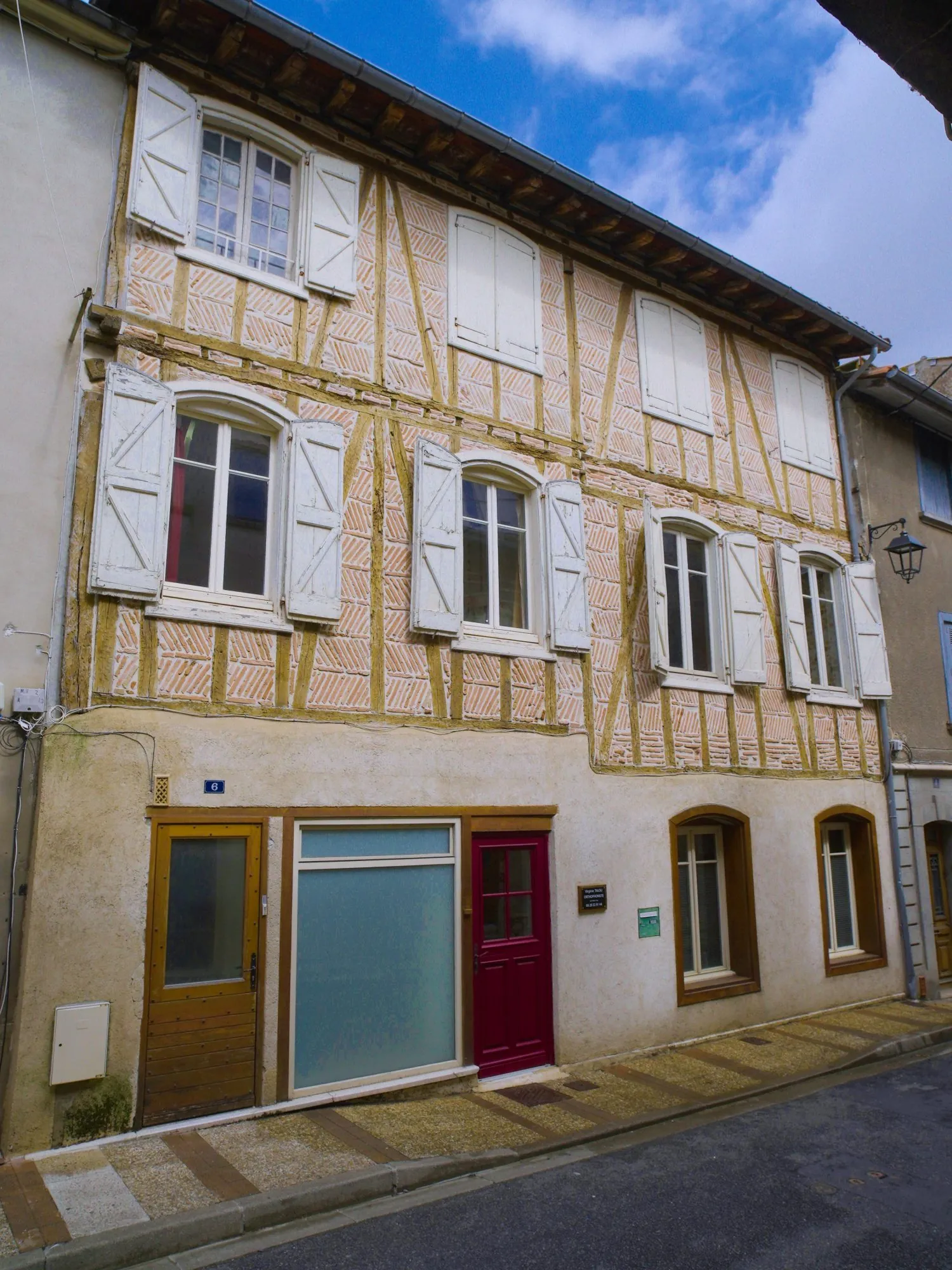 Maison de ville authentique avec local pro et jardin à Graulhet