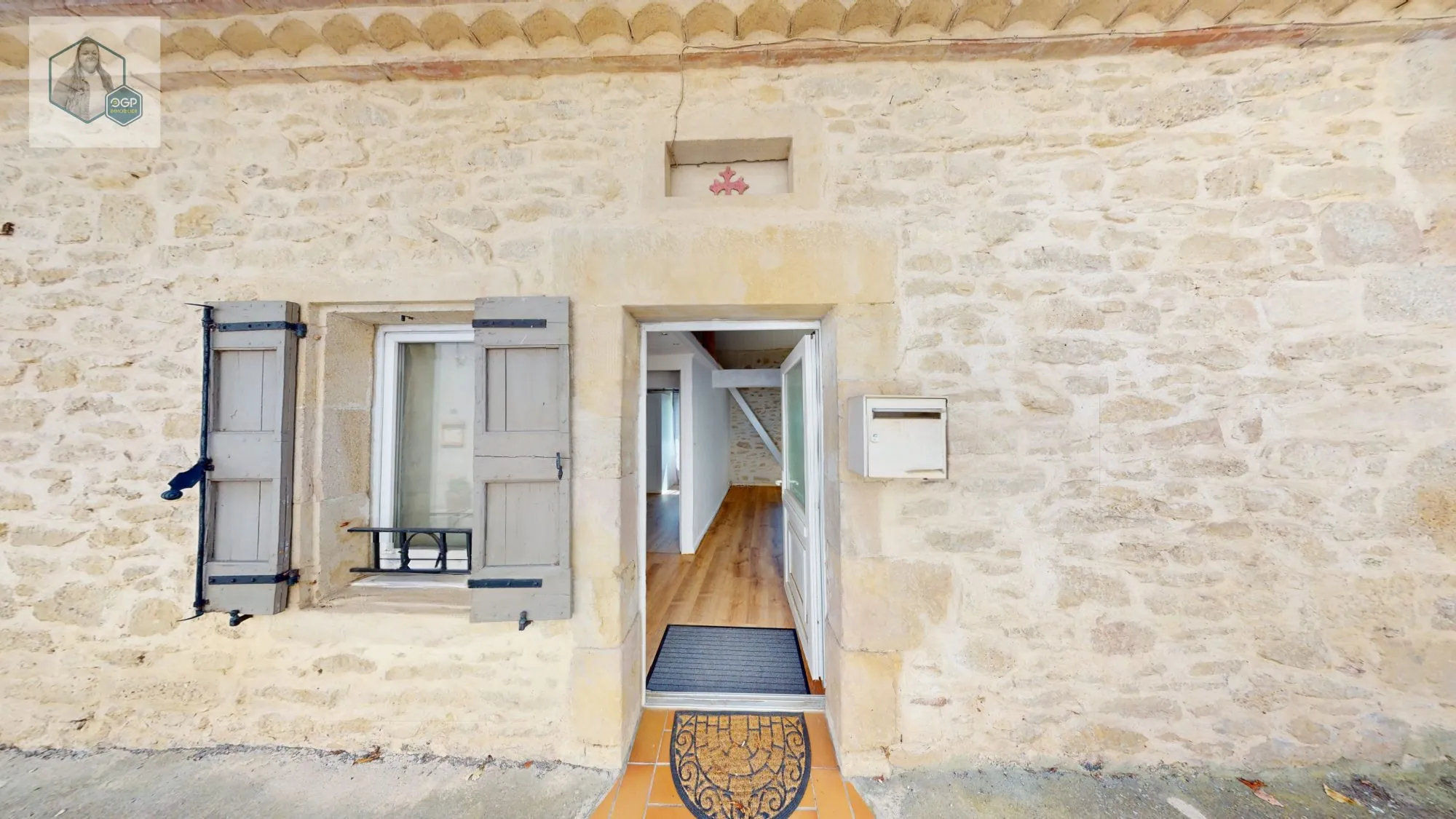 Charmante maison de village avec jardin à Montmaur en Lauragais