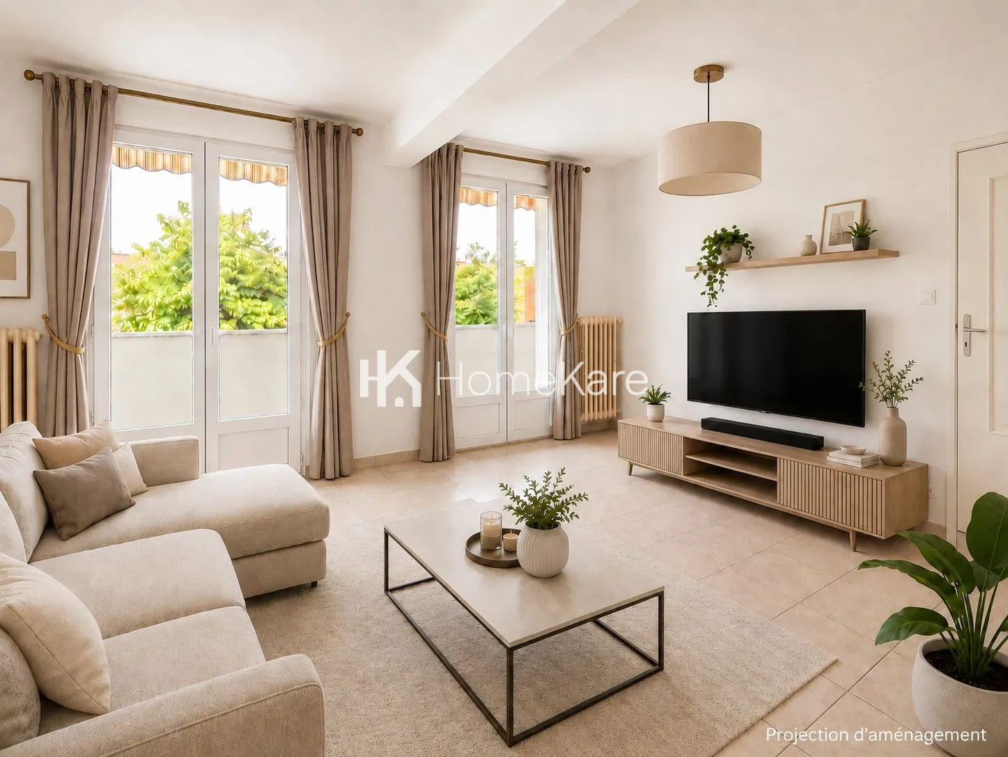 Appartement T3 lumineux avec balcon, parking à Muret