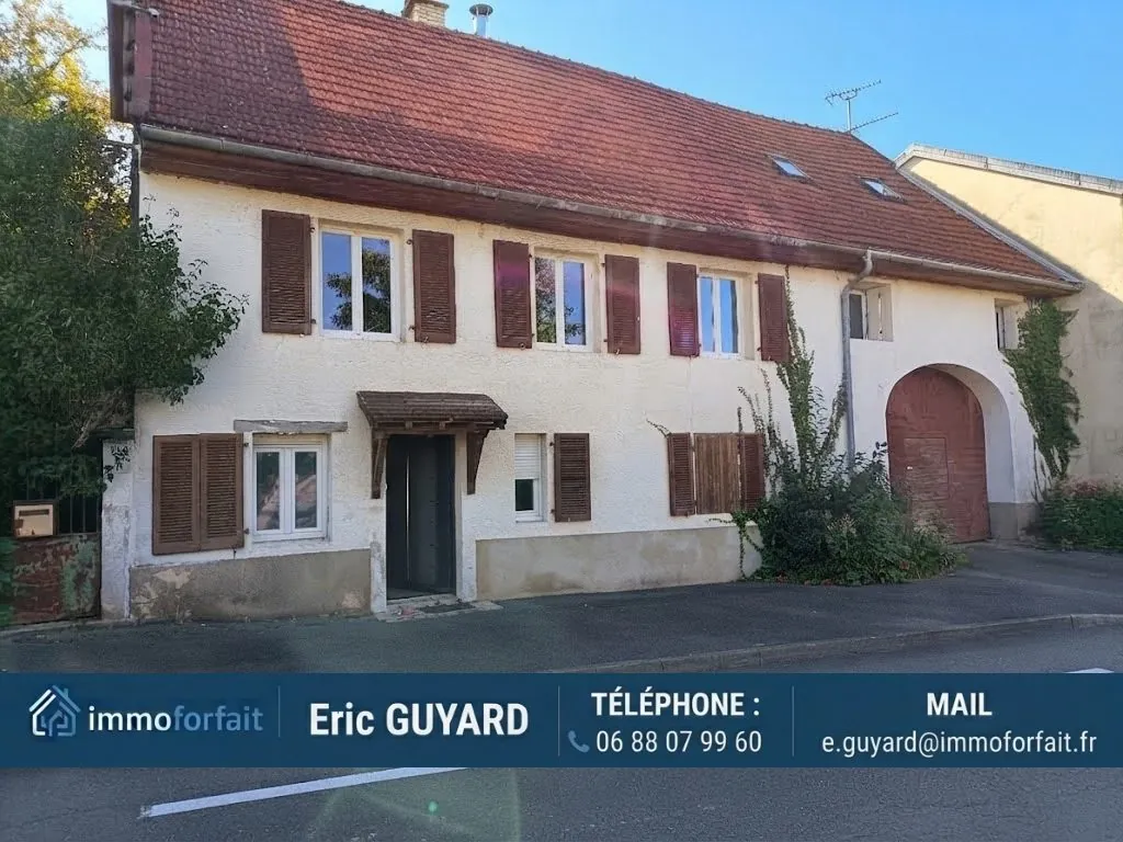 Maison à Étupes avec fort potentiel de rénovation et grand terrain