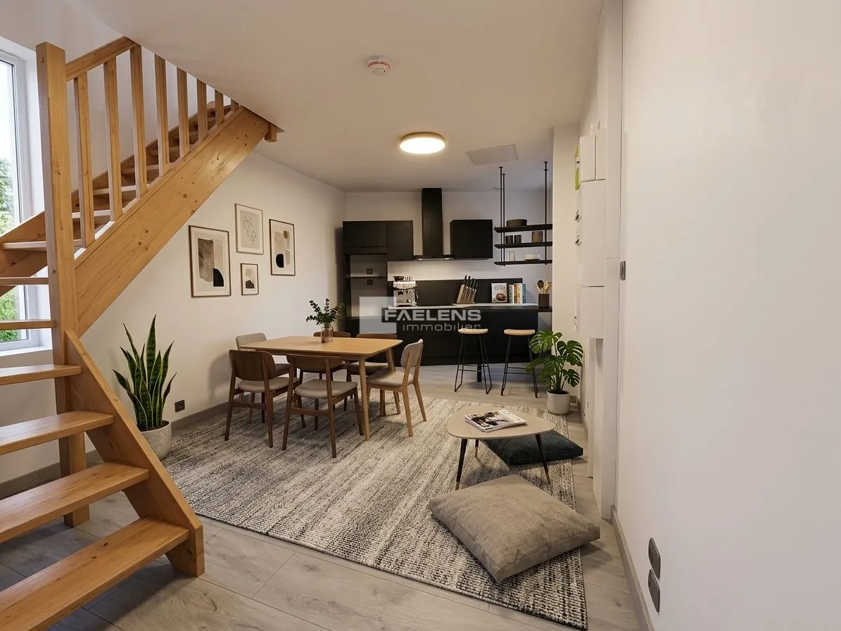 exemple d'agencement Bel appartement Duplex 2 pièces à Lille secteur Saint Michel/Wazemmes