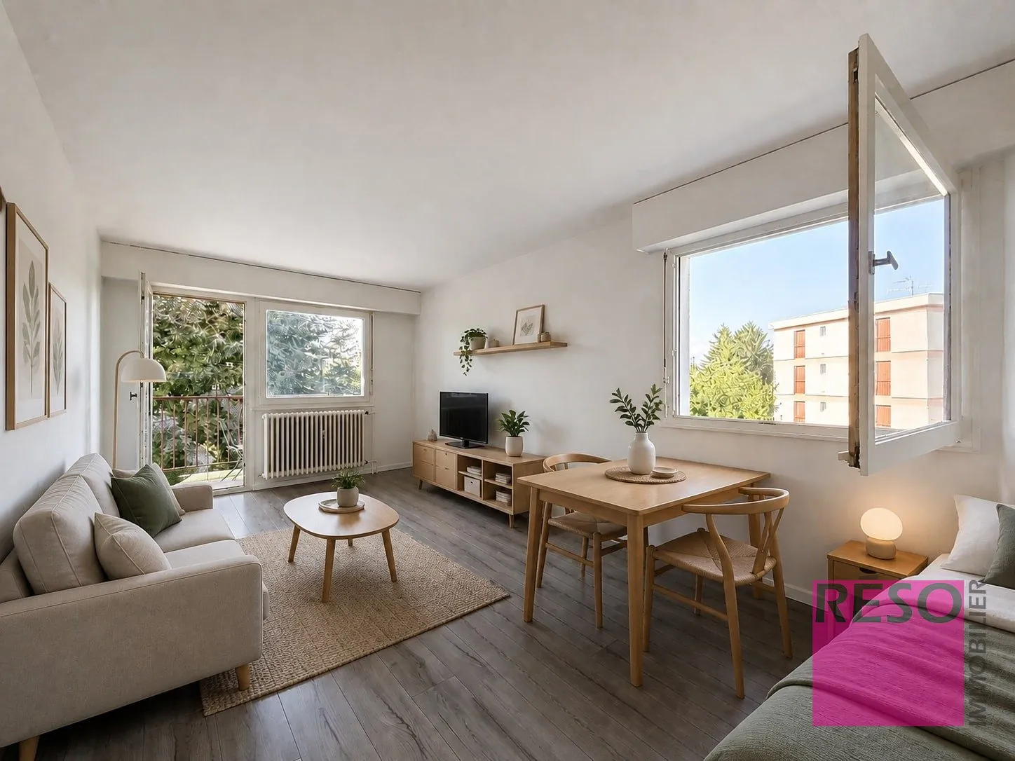 T1 bis lumineux avec terrasse, cave et parking à Ambilly